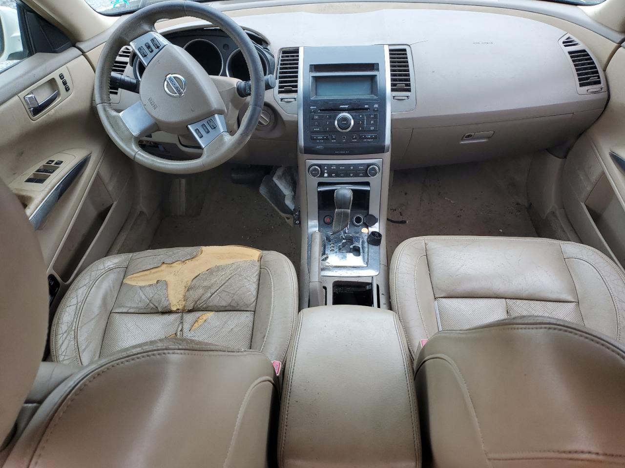 2007 Nissan Maxima Se White vin: 1N4BA41E57C801349
