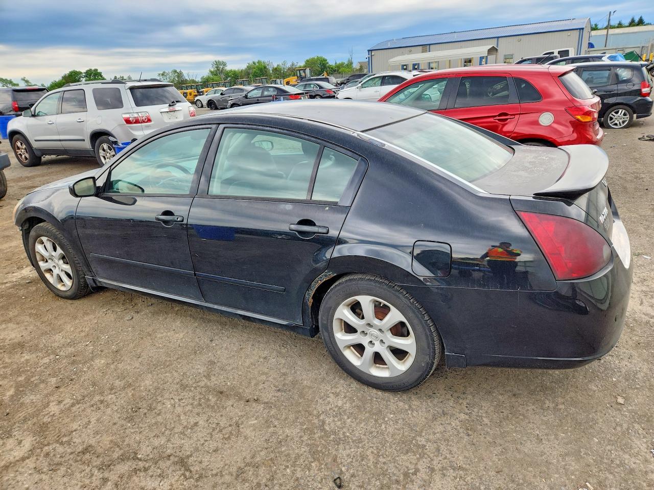 2007 Nissan Maxima 3.5 Se Black vin: 1N4BA41E57C838630