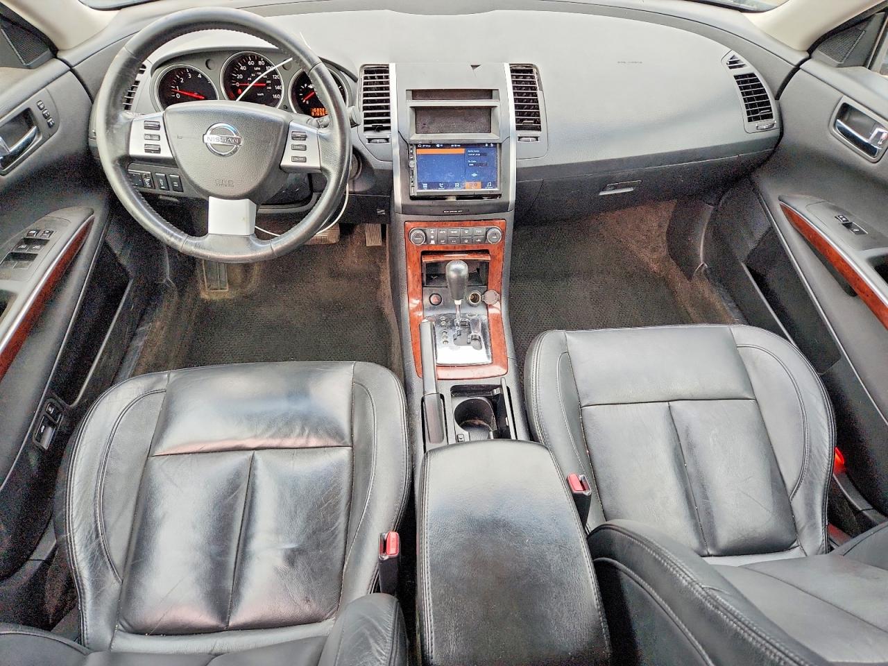 2007 Nissan Maxima 3.5 Se Black vin: 1N4BA41E57C838630