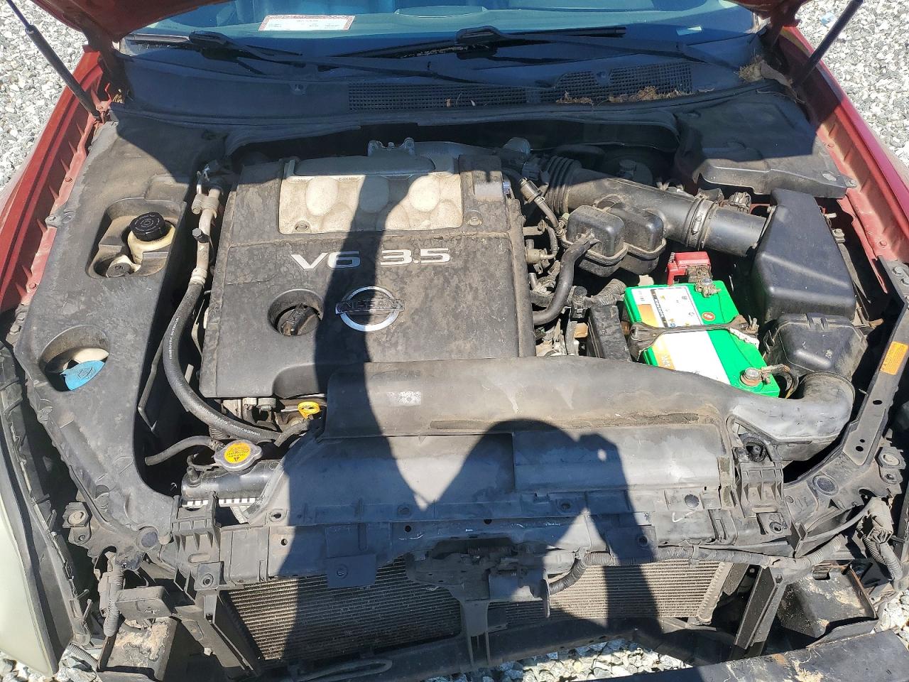 2008 Nissan Maxima 3.5 Se Красный vin: 1N4BA41E58C814281