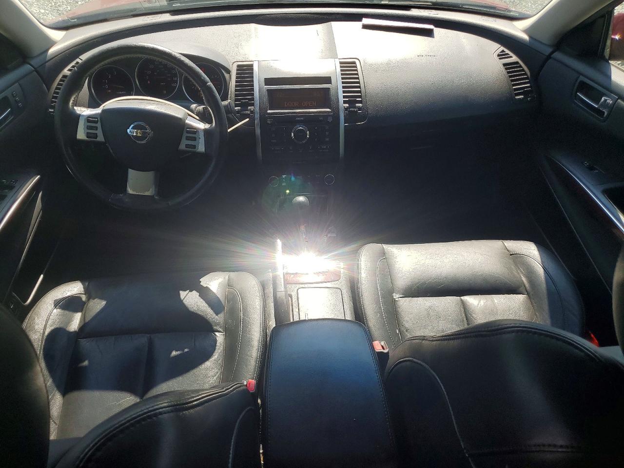 2008 Nissan Maxima 3.5 Se Красный vin: 1N4BA41E58C814281