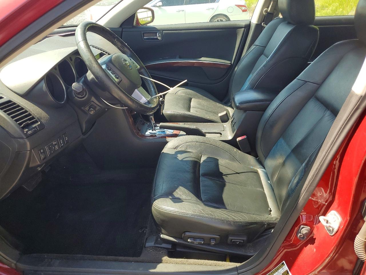 2008 Nissan Maxima 3.5 Se Красный vin: 1N4BA41E58C814281