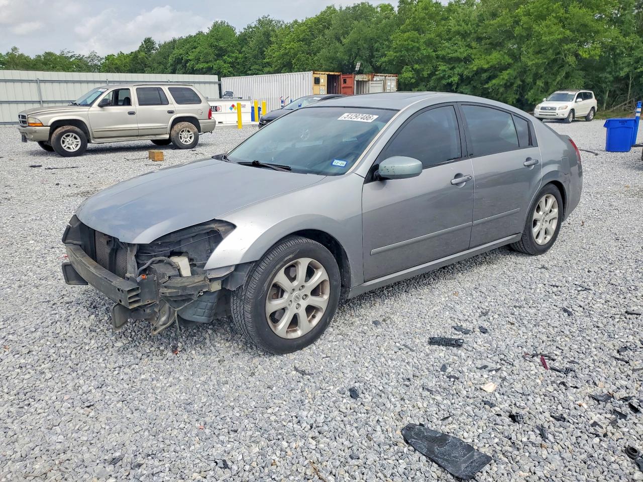 2008 Nissan Maxima 3.5 Se Gray vin: 1N4BA41E58C823420