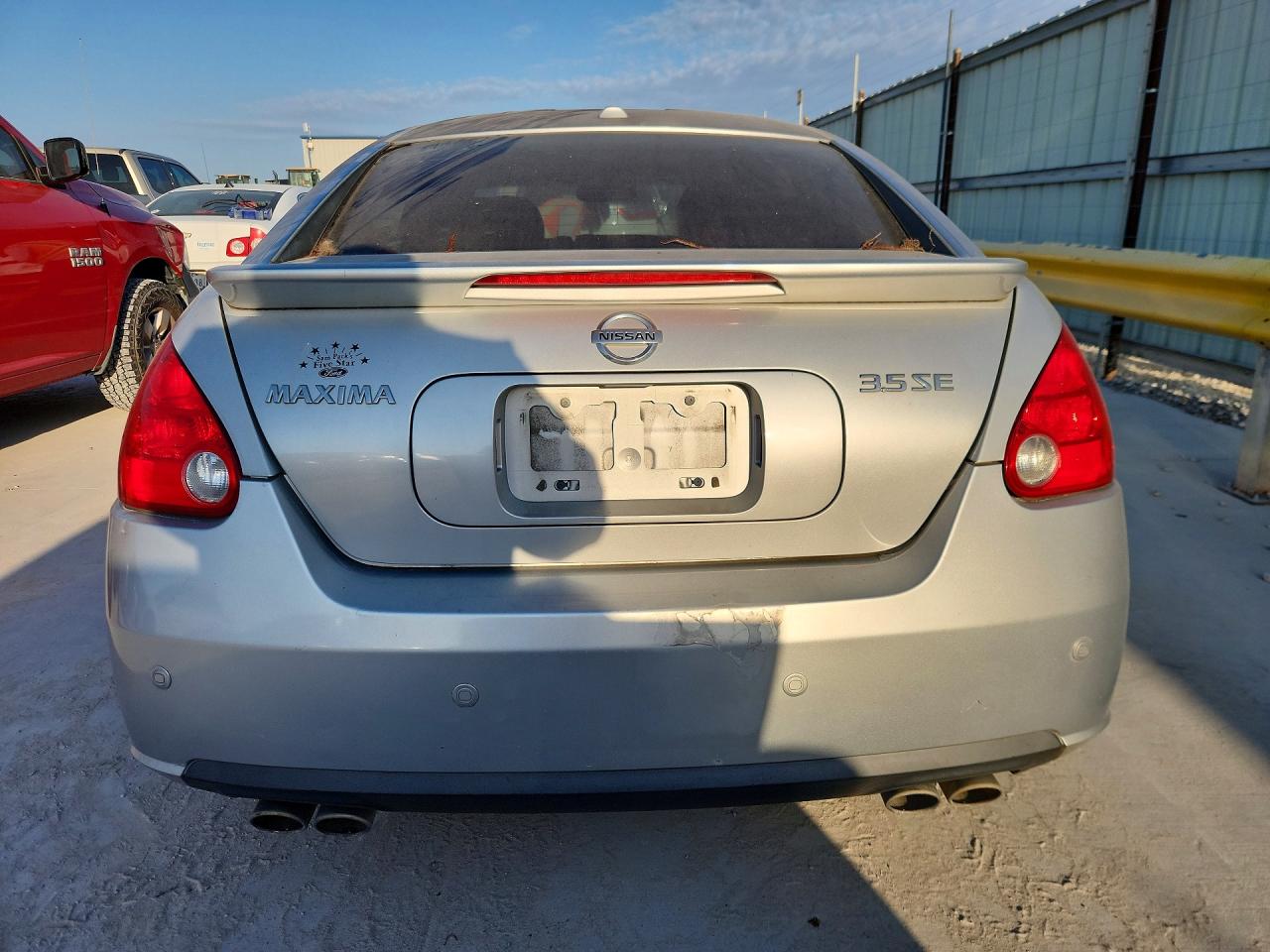 2008 Nissan Maxima 3.5 Se Silver vin: 1N4BA41E58C832571