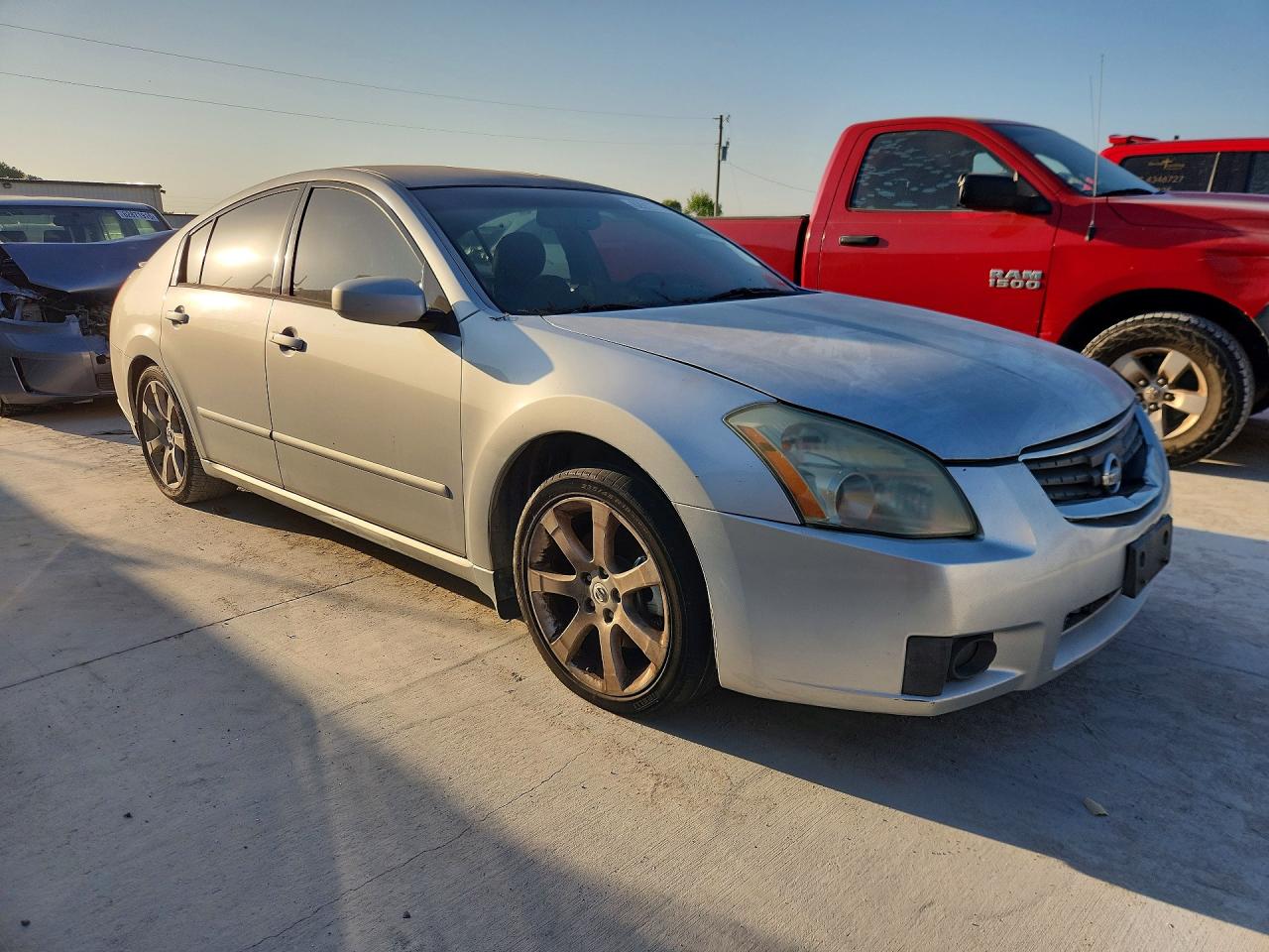 2008 Nissan Maxima 3.5 Se Silver vin: 1N4BA41E58C832571