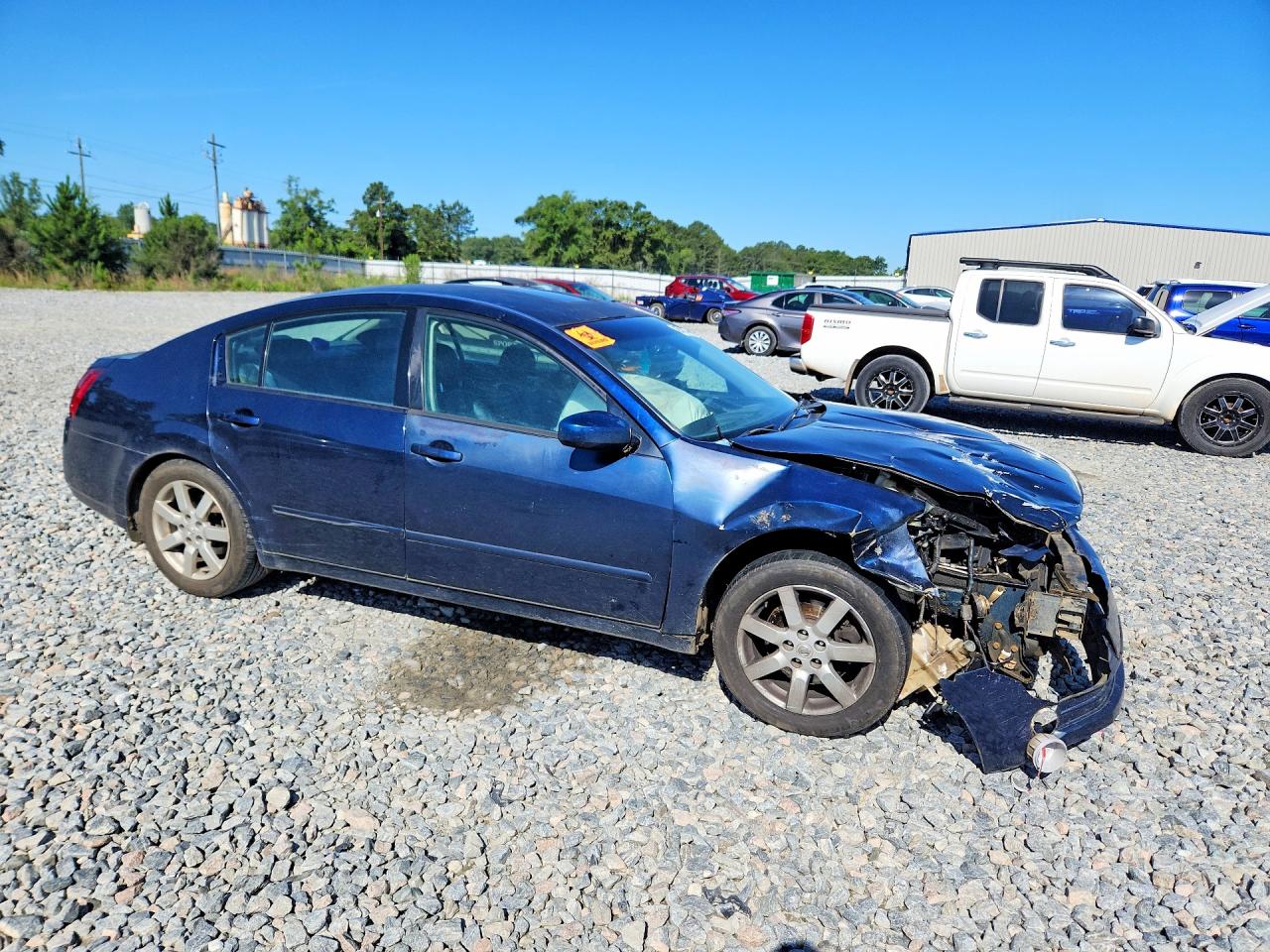 2004 Nissan Maxima 3.5 Se Синий vin: 1N4BA41E64C829950