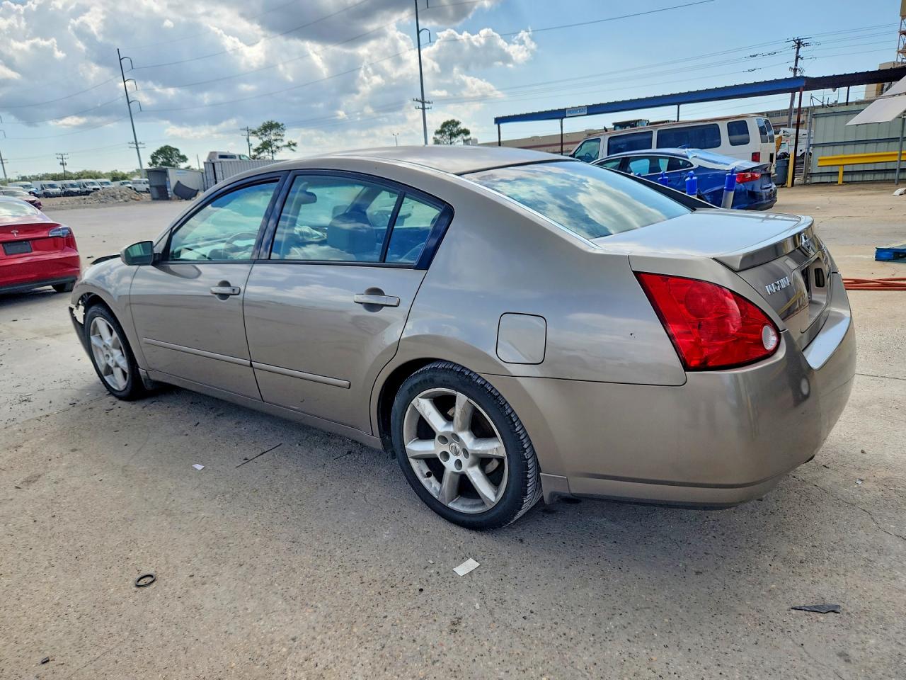 2004 Nissan Maxima 3.5 Se Желто-коричневый vin: 1N4BA41E64C864052