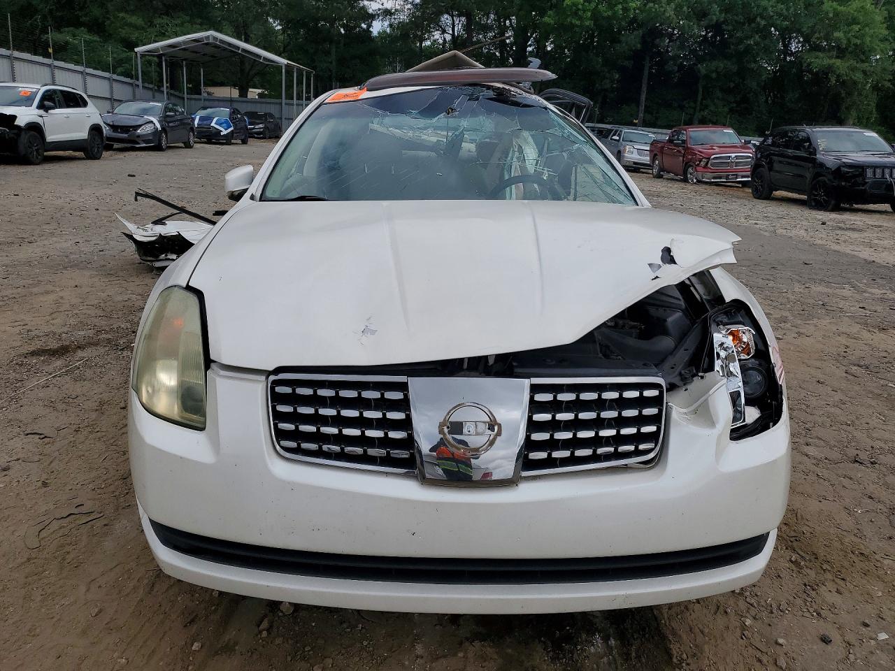 2004 Nissan Maxima 3.5 Se White vin: 1N4BA41E64C874516