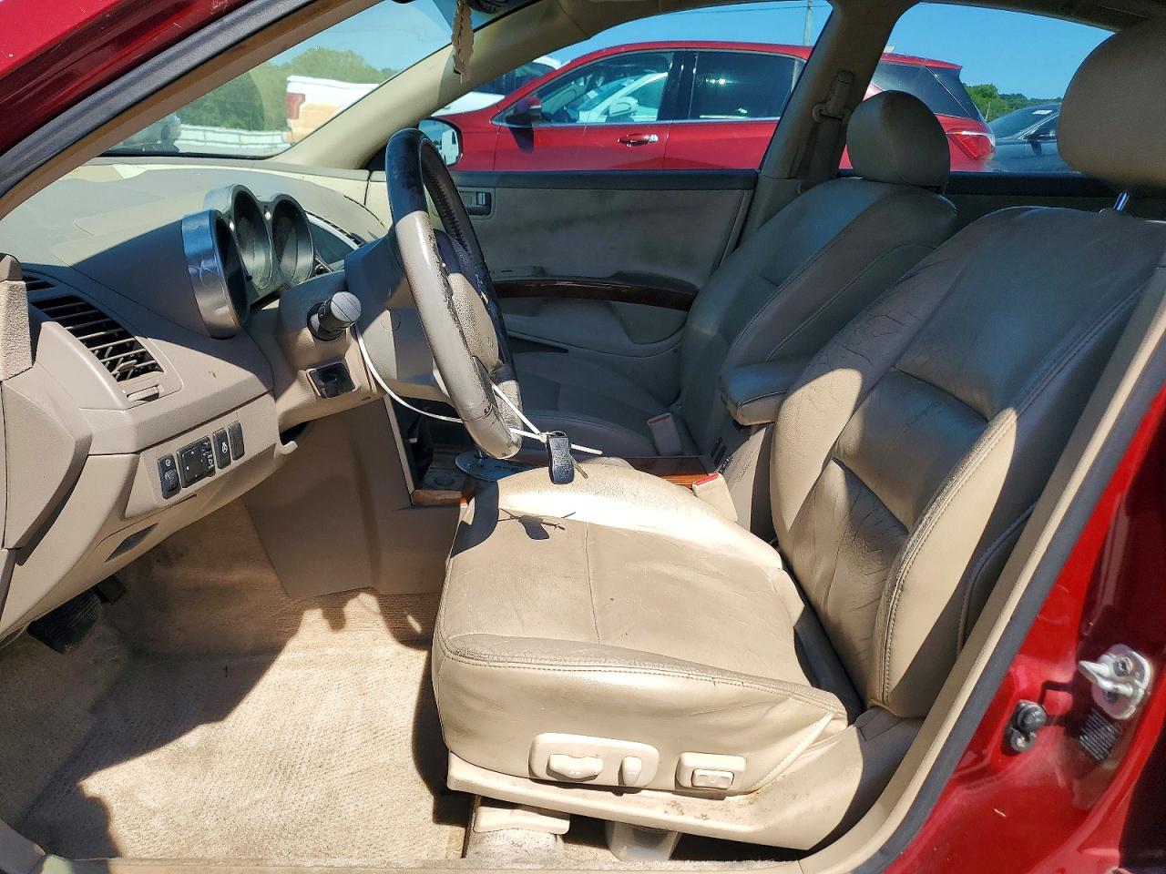 2004 Nissan Maxima 3.5 Se Burgundy vin: 1N4BA41E64C887038