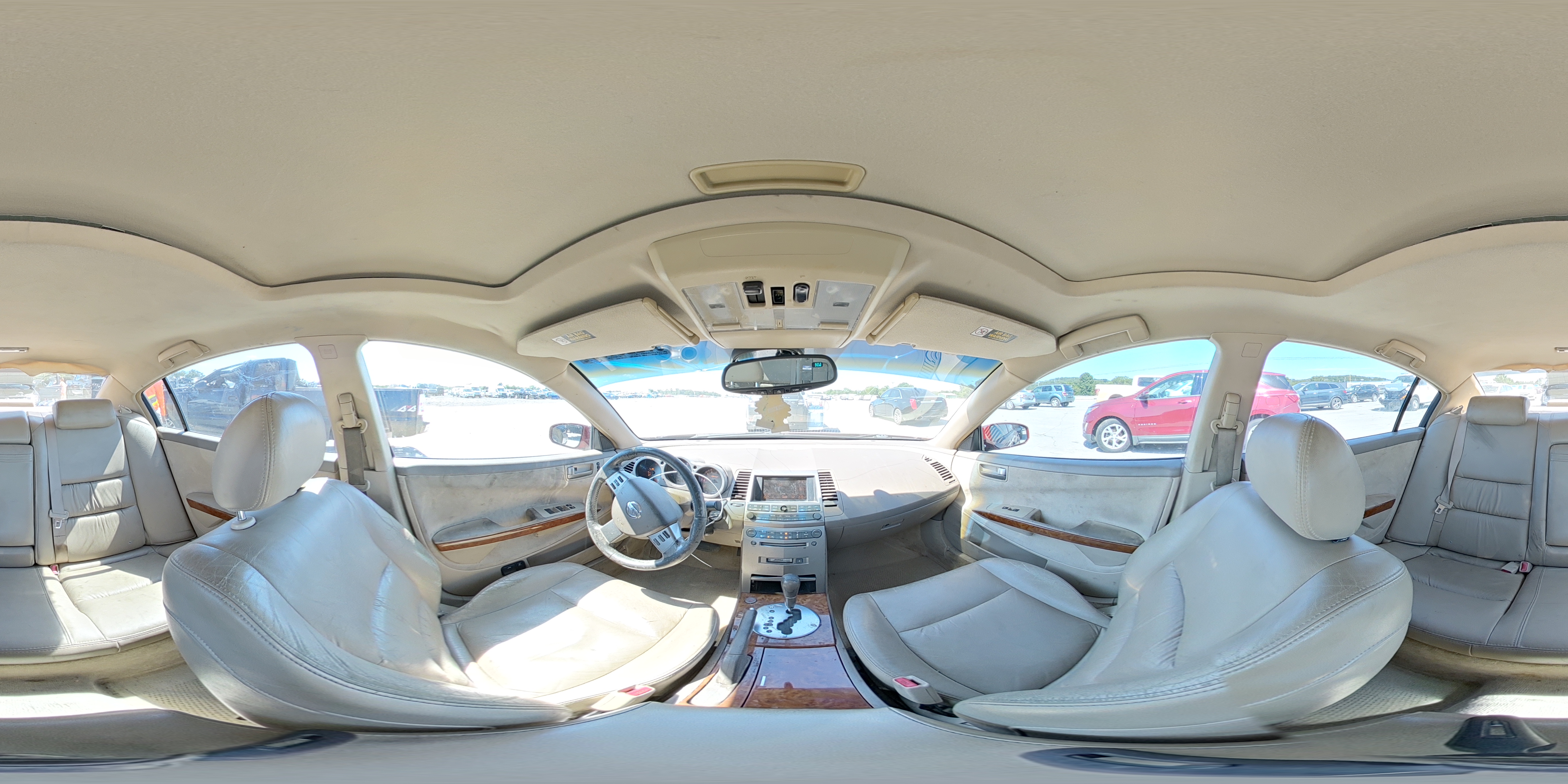 2004 Nissan Maxima 3.5 Se Burgundy vin: 1N4BA41E64C887038