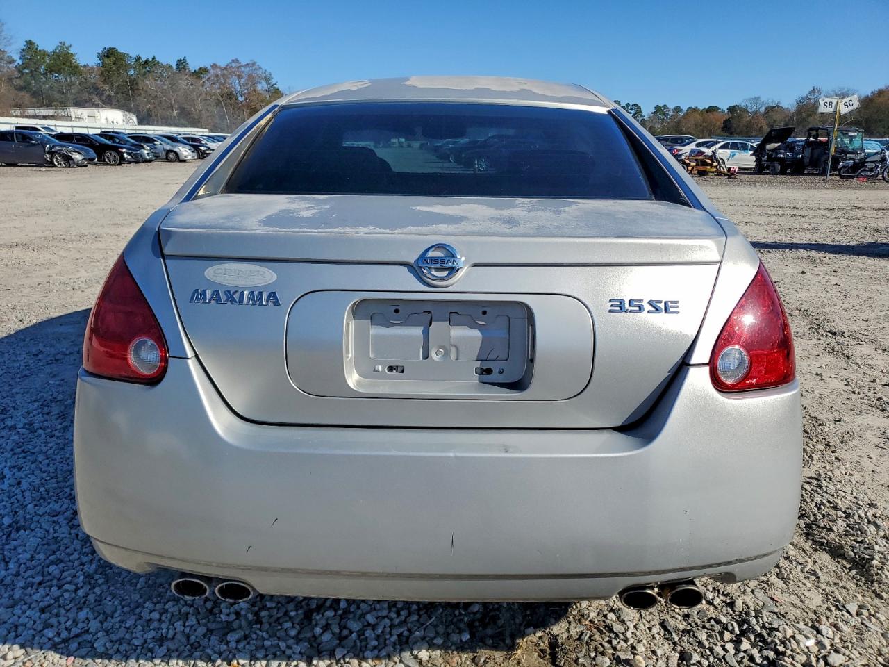 2005 Nissan Maxima Se Silver vin: 1N4BA41E65C801745
