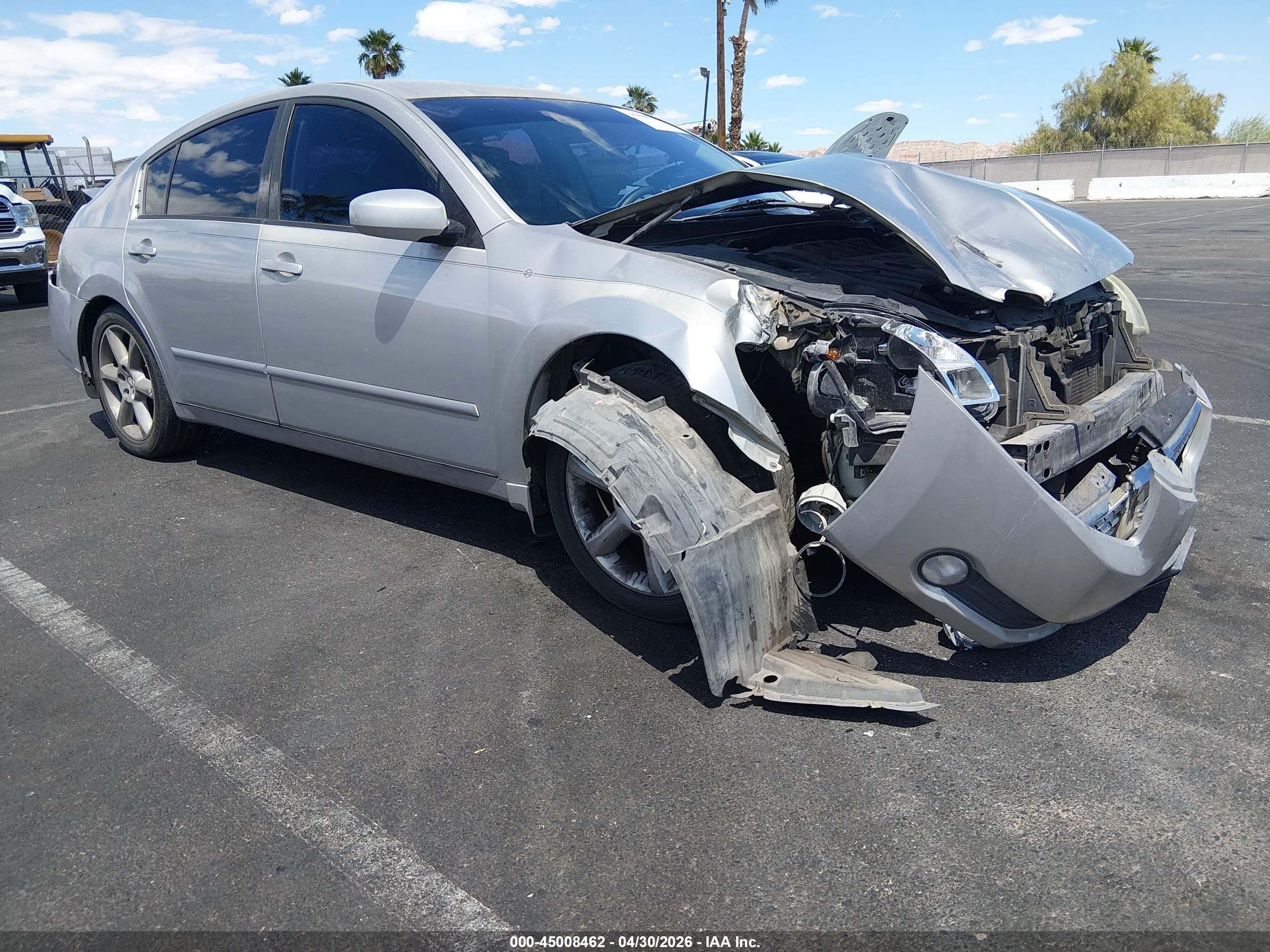 2005 Nissan Maxima 3.5 Se Серебряный vin: 1N4BA41E65C851657