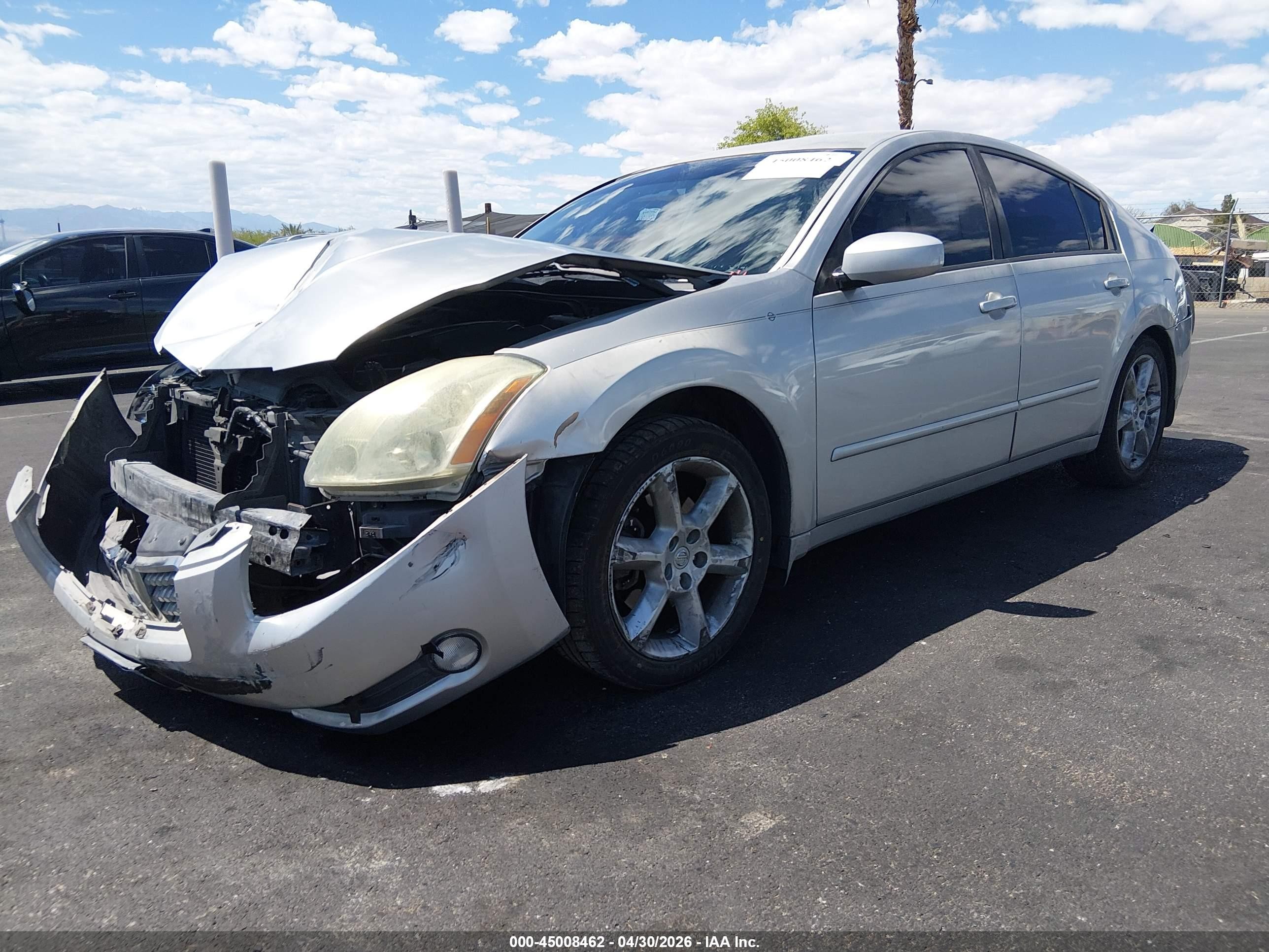 2005 Nissan Maxima 3.5 Se Серебряный vin: 1N4BA41E65C851657