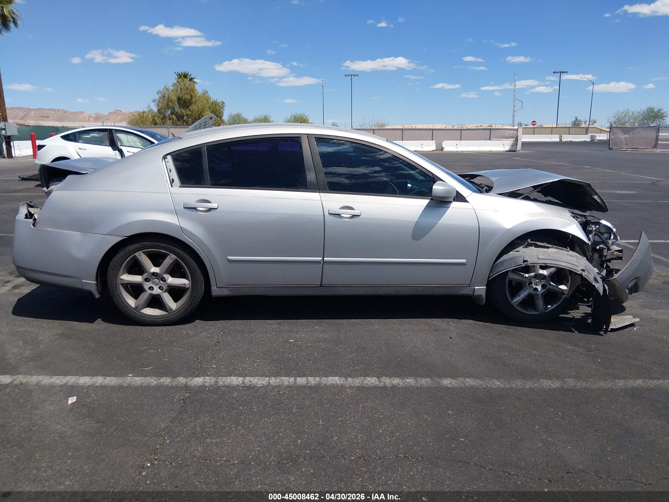 2005 Nissan Maxima 3.5 Se Серебряный vin: 1N4BA41E65C851657