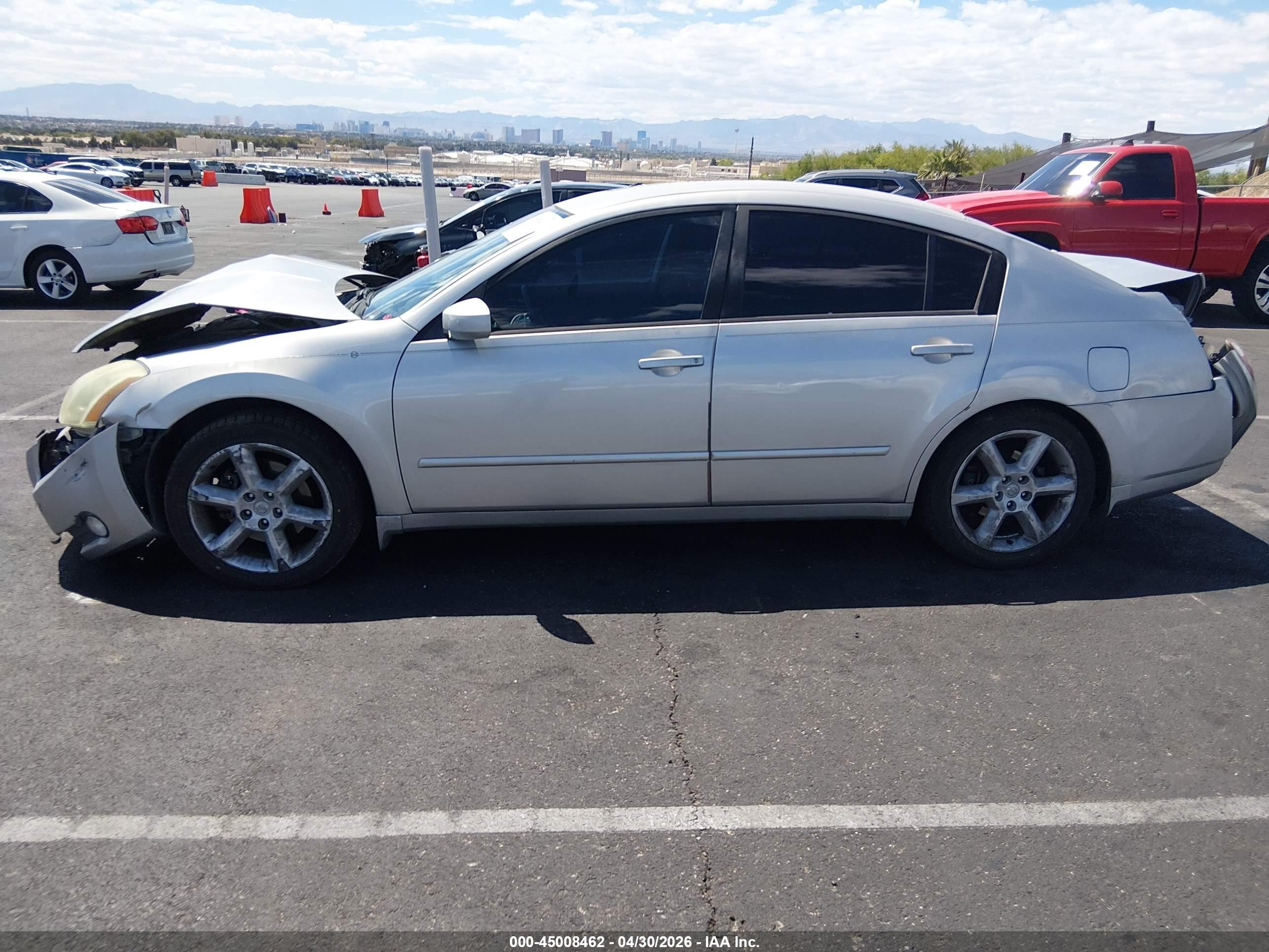 2005 Nissan Maxima 3.5 Se Серебряный vin: 1N4BA41E65C851657