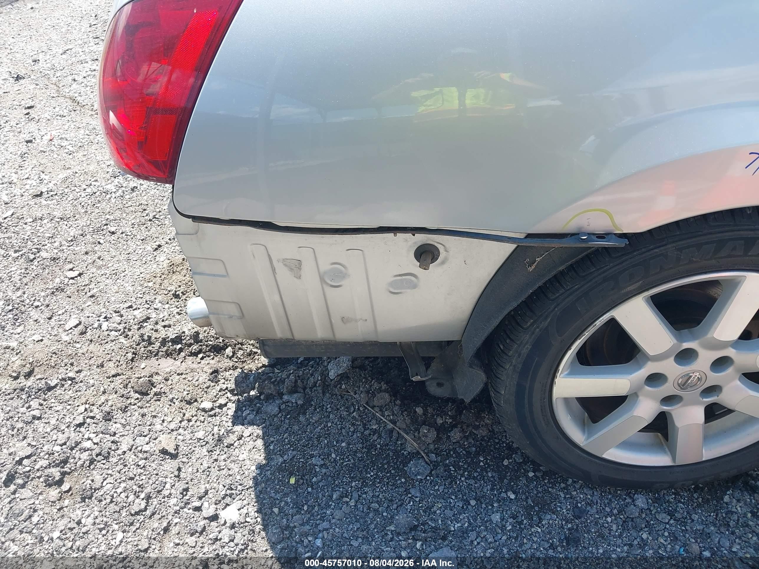 2005 Nissan Maxima 3.5 Sl Серебряный vin: 1N4BA41E65C857412