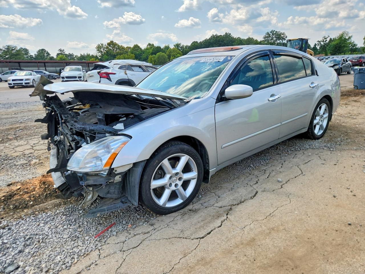2006 Nissan Maxima 3.5 Se Silver vin: 1N4BA41E66C852213