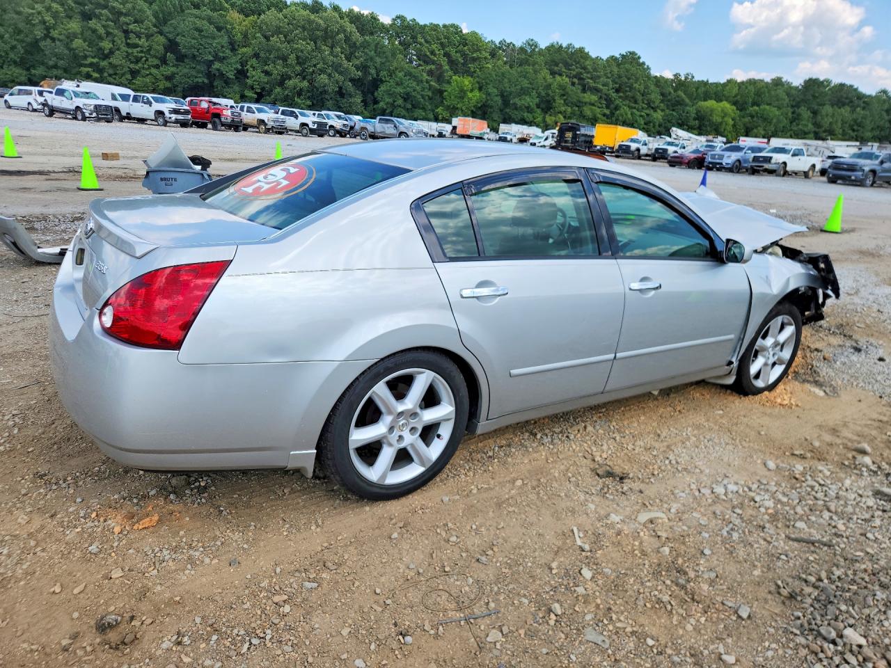 2006 Nissan Maxima 3.5 Se Silver vin: 1N4BA41E66C852213