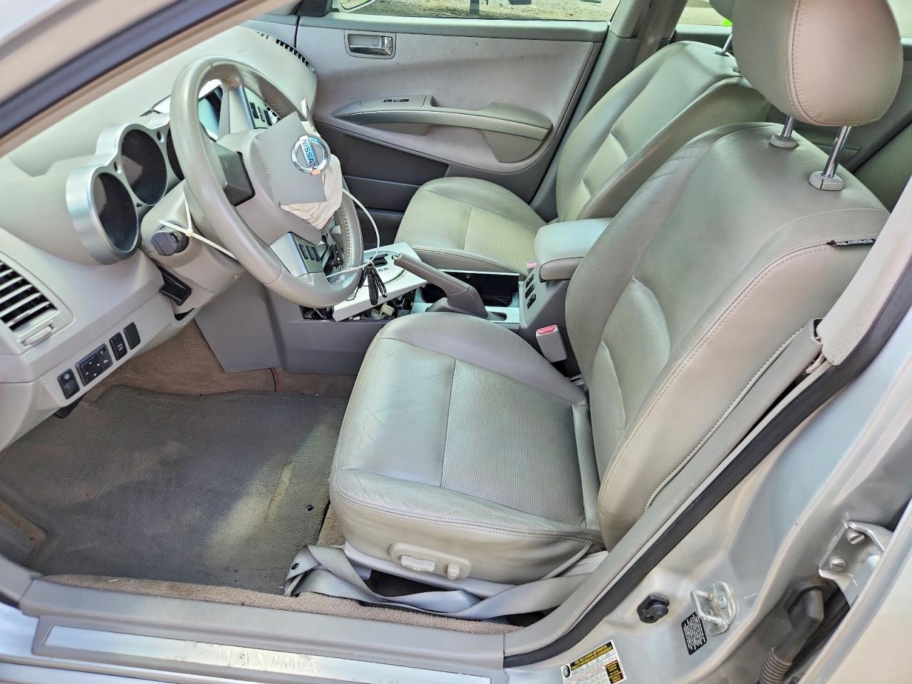 2006 Nissan Maxima 3.5 Se Silver vin: 1N4BA41E66C852213