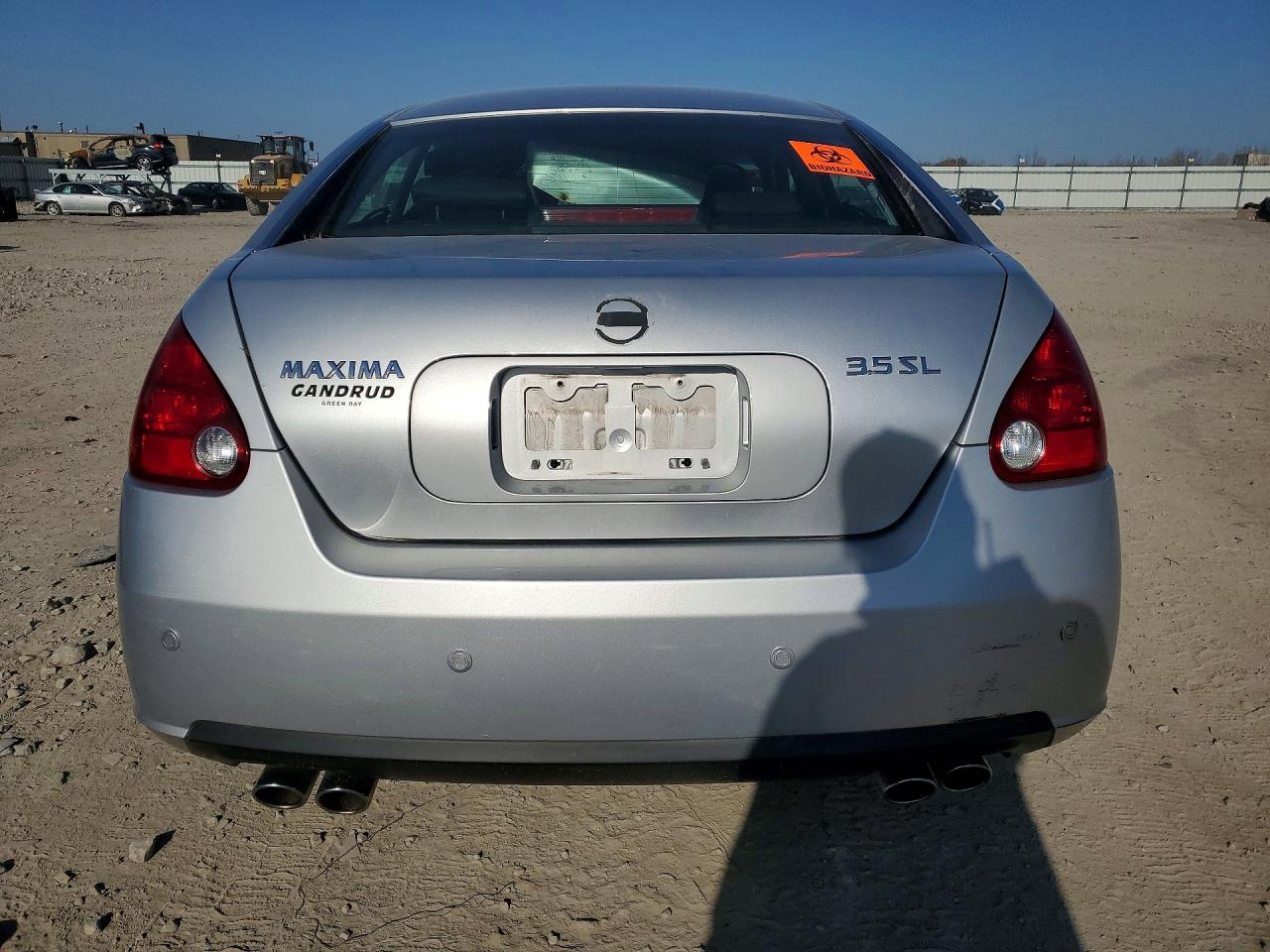 2007 Nissan Maxima 3.5 Se Silver vin: 1N4BA41E67C805653