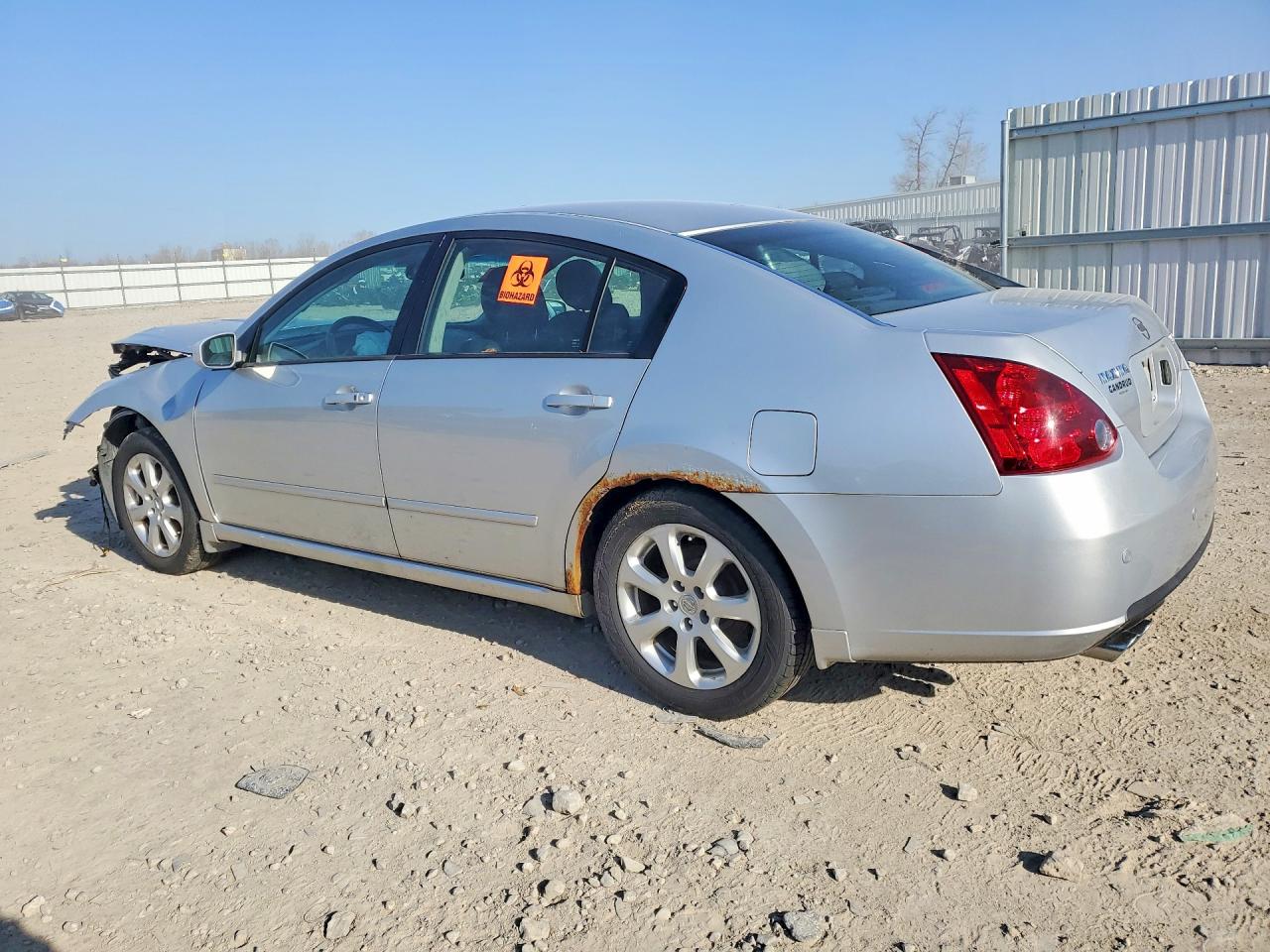 2007 Nissan Maxima 3.5 Se Silver vin: 1N4BA41E67C805653