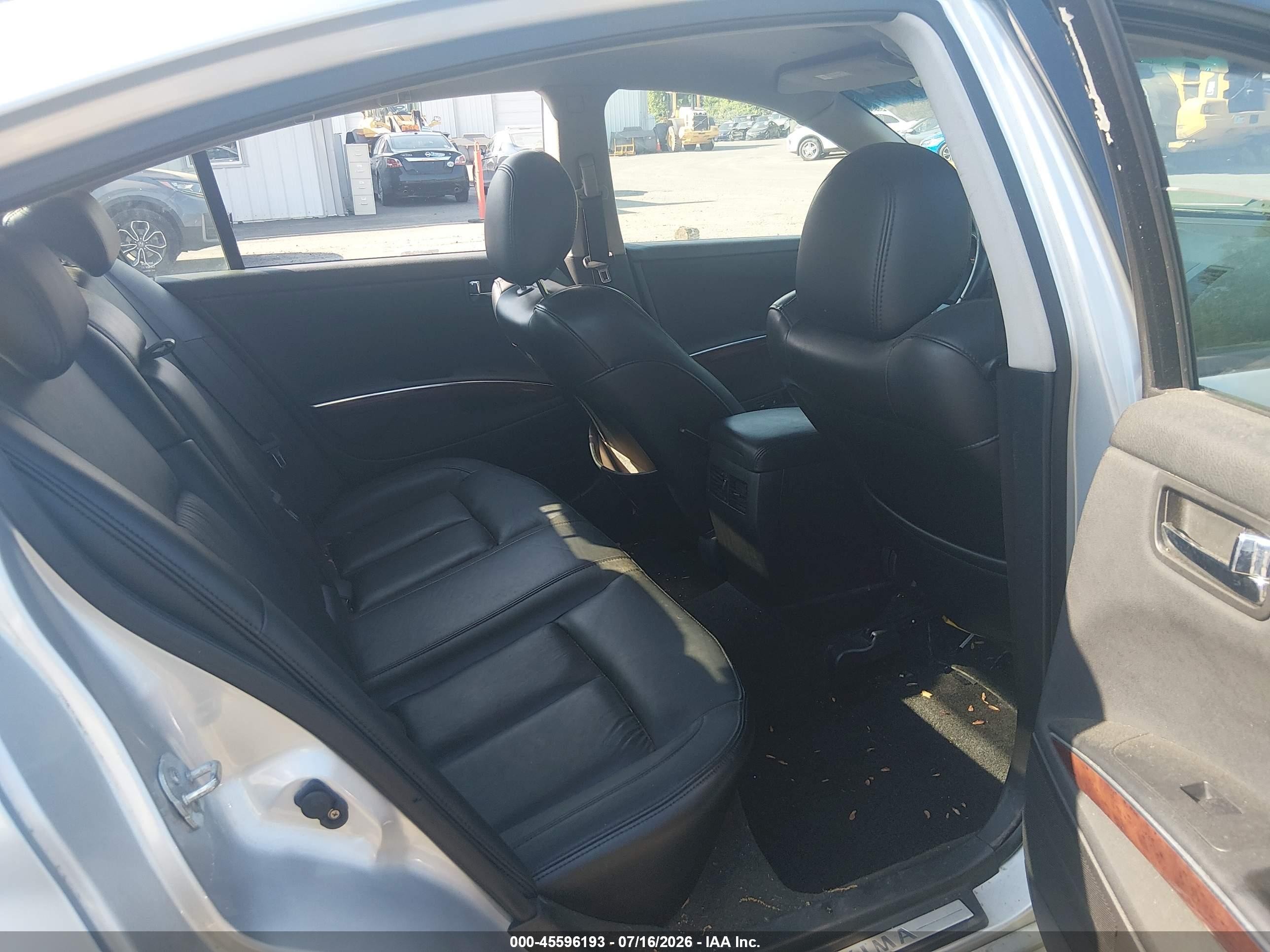 2007 Nissan Maxima 3.5 Sl Silver vin: 1N4BA41E67C812070