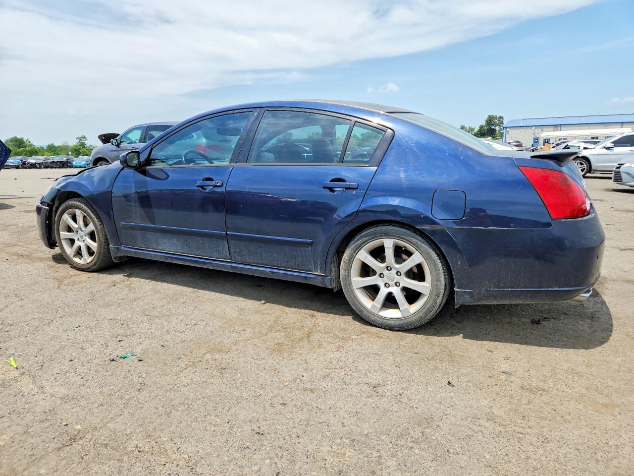 2007 Nissan Maxima 3.5 Se Blue vin: 1N4BA41E67C826695