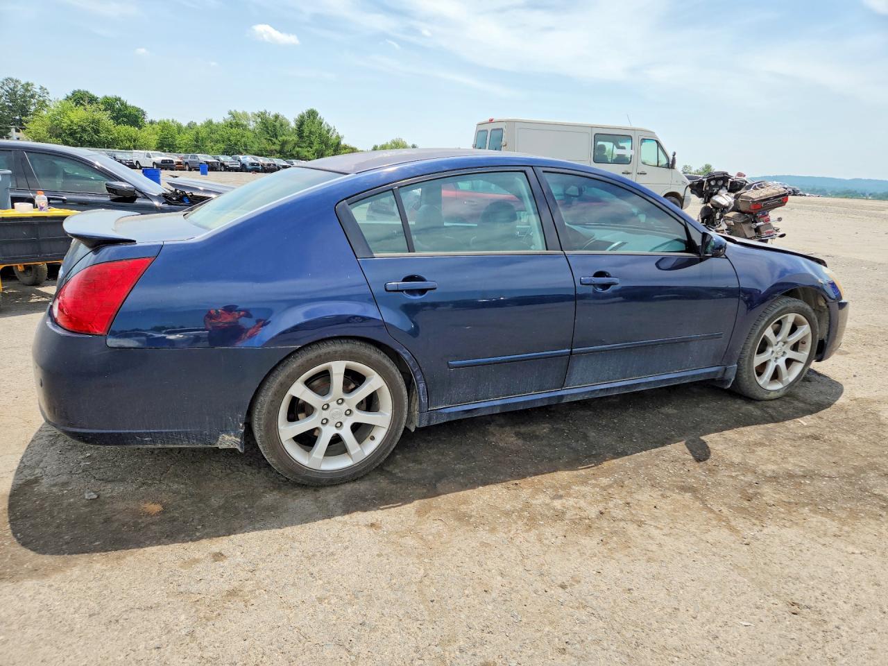 2007 Nissan Maxima 3.5 Se Blue vin: 1N4BA41E67C826695