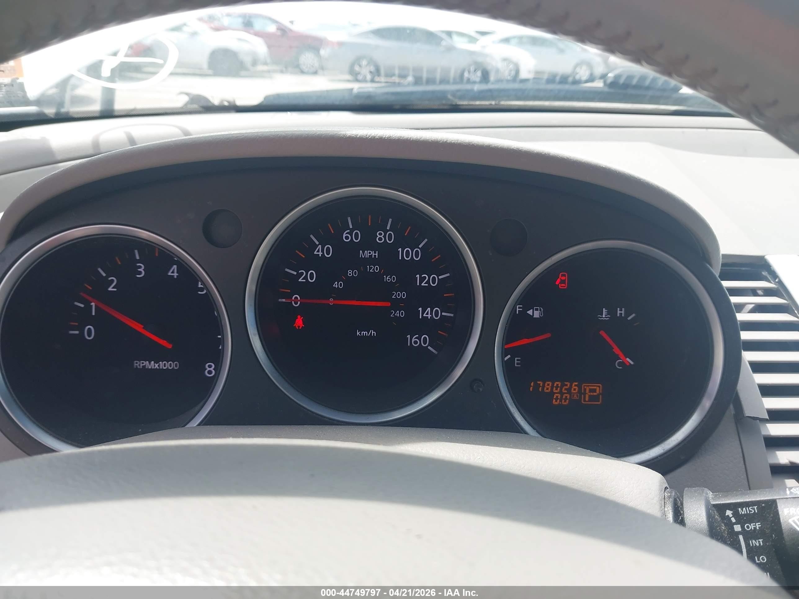 2007 Nissan Maxima 3.5 Se White vin: 1N4BA41E67C844727