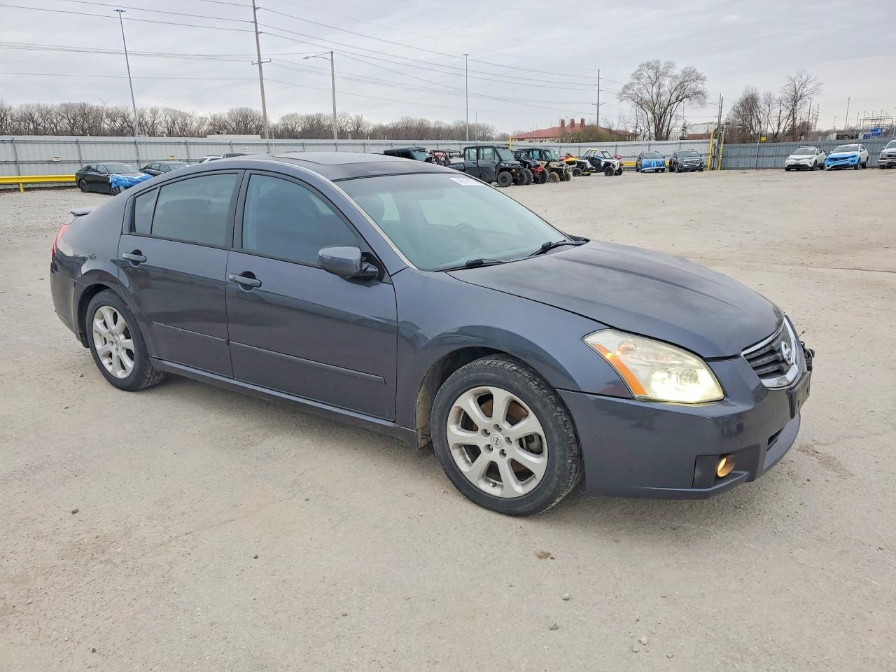 2008 Nissan Maxima Gray vin: 1N4BA41E68C810711