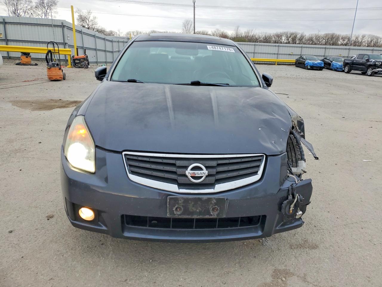 2008 Nissan Maxima Gray vin: 1N4BA41E68C810711
