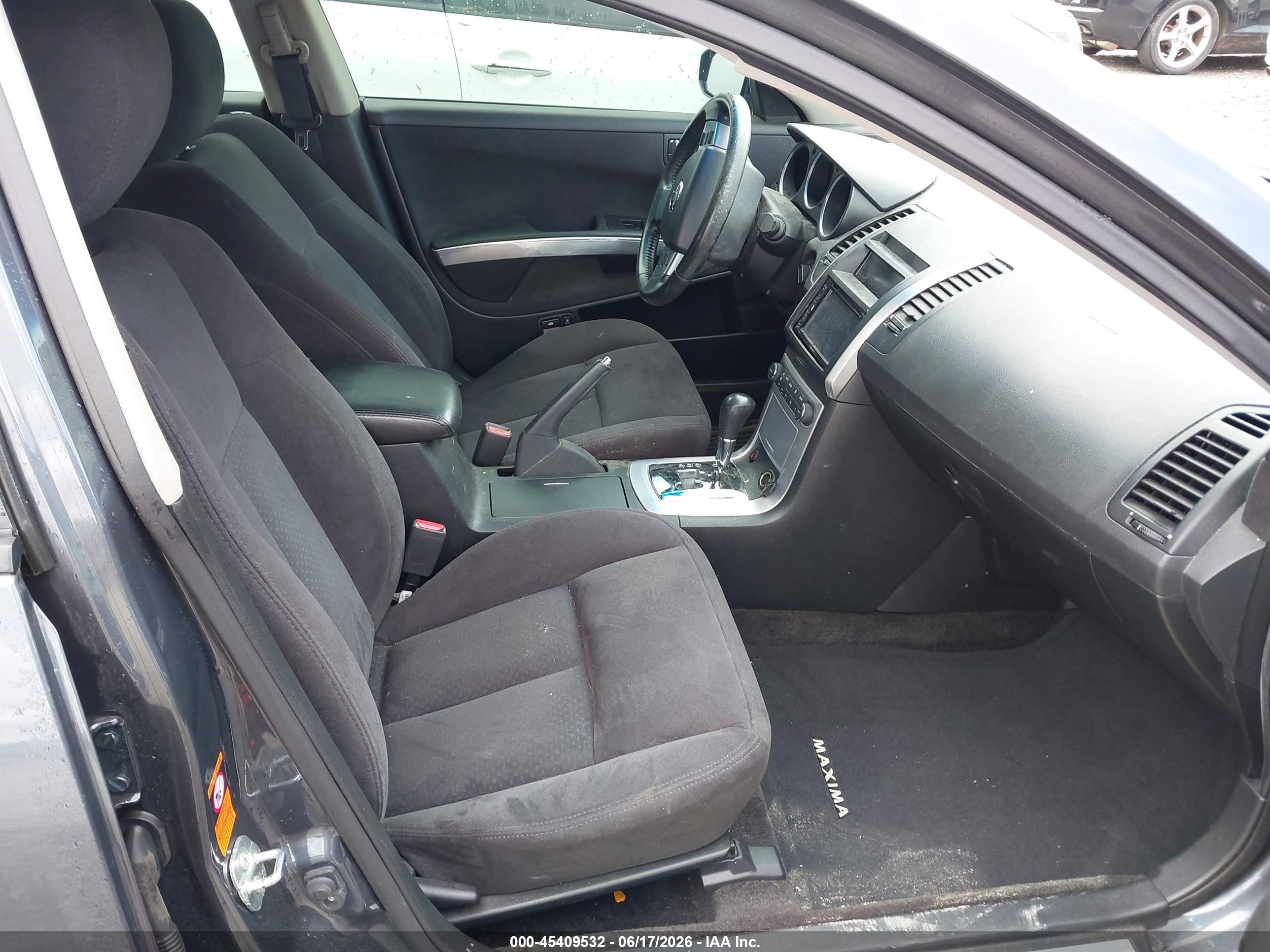 2008 Nissan Maxima 3.5 Se Gray vin: 1N4BA41E68C815553