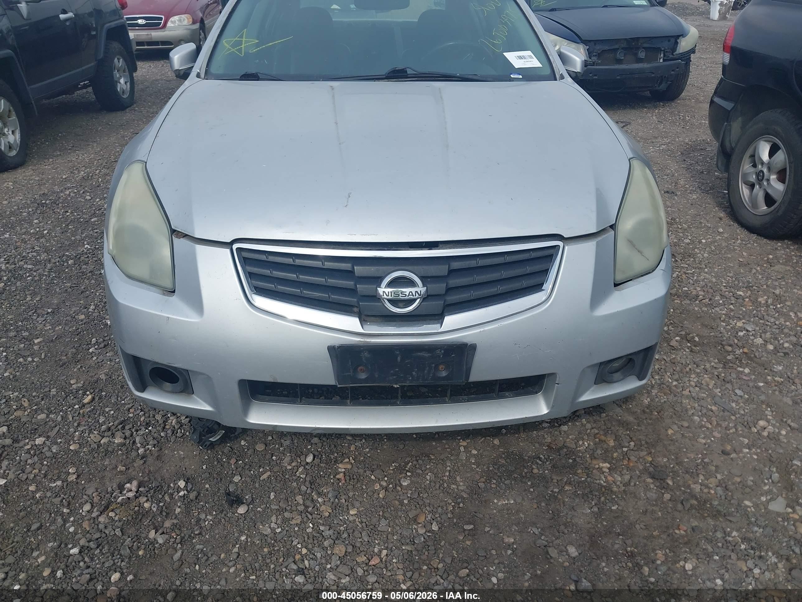 2008 Nissan Maxima 3.5 Se Gray vin: 1N4BA41E68C818128