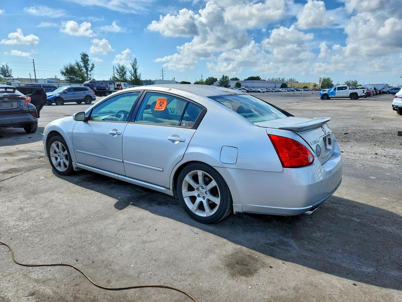 2008 Nissan Maxima 3.5 Se Silver vin: 1N4BA41E68C819893