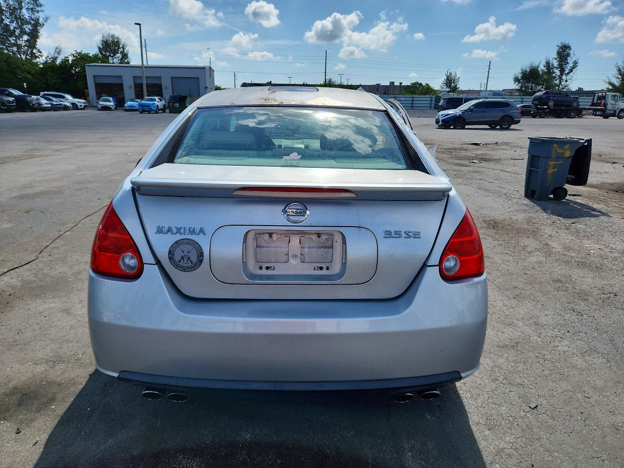 2008 Nissan Maxima 3.5 Se Silver vin: 1N4BA41E68C819893
