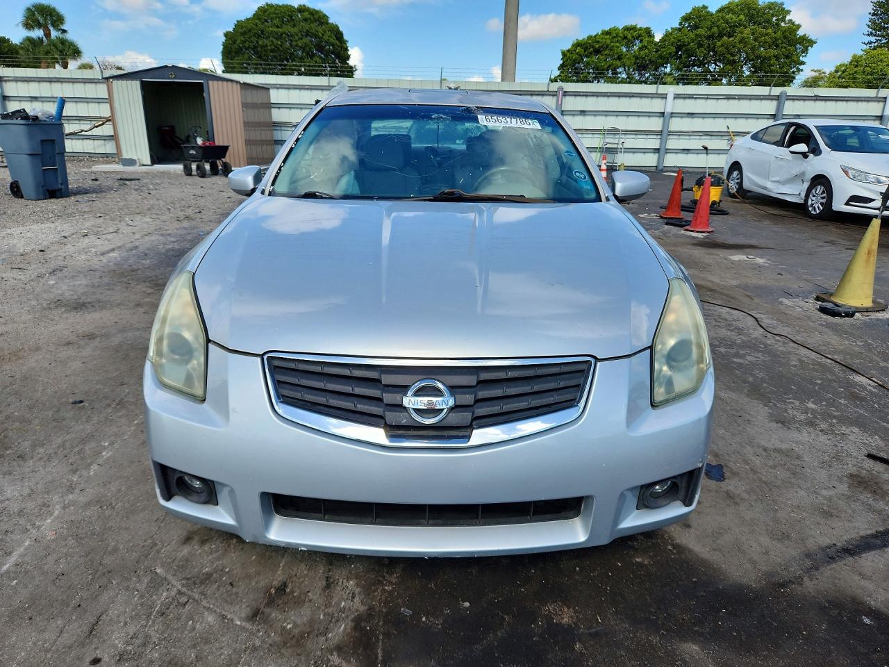 2008 Nissan Maxima 3.5 Se Silver vin: 1N4BA41E68C819893