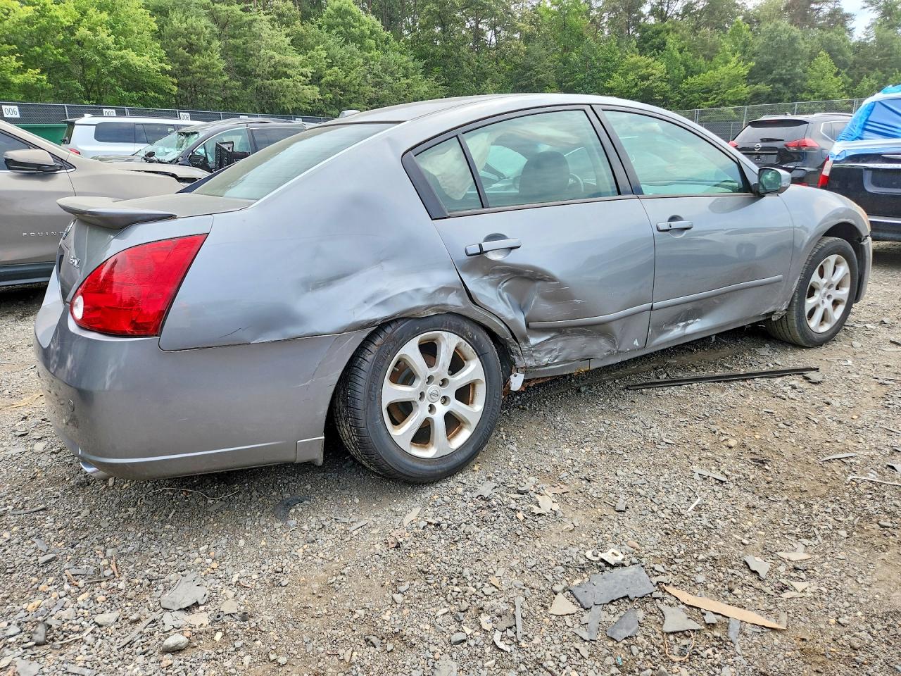 2008 Nissan Maxima 3.5 Se Silver vin: 1N4BA41E68C830795