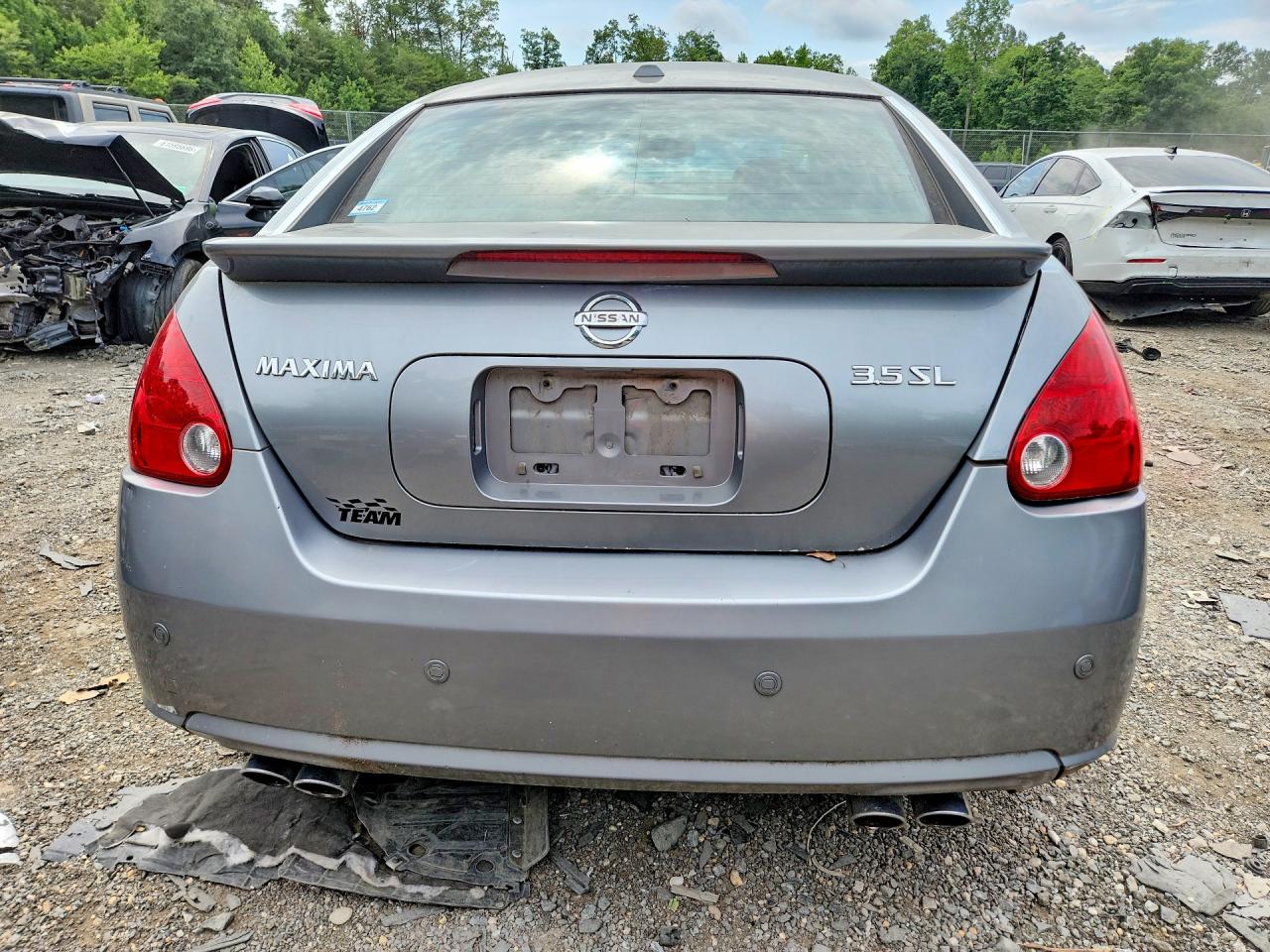 2008 Nissan Maxima 3.5 Se Silver vin: 1N4BA41E68C830795