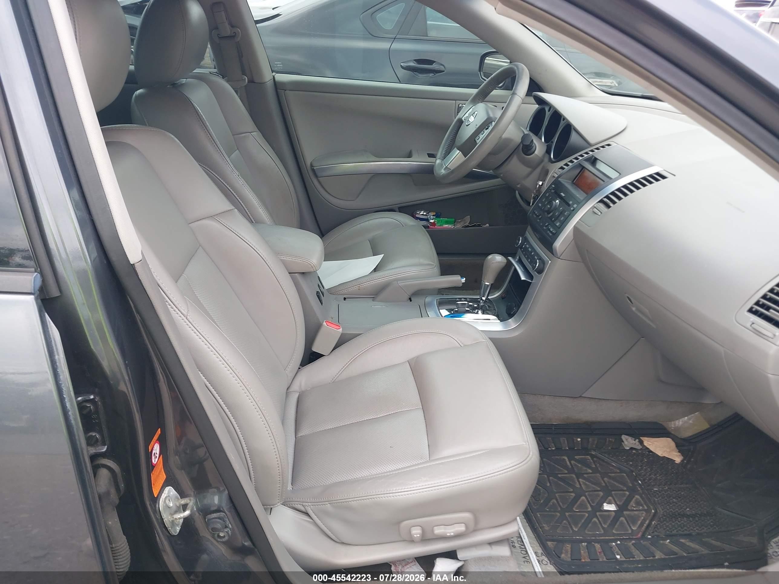 2008 Nissan Maxima 3.5 Se Gray vin: 1N4BA41E68C839030