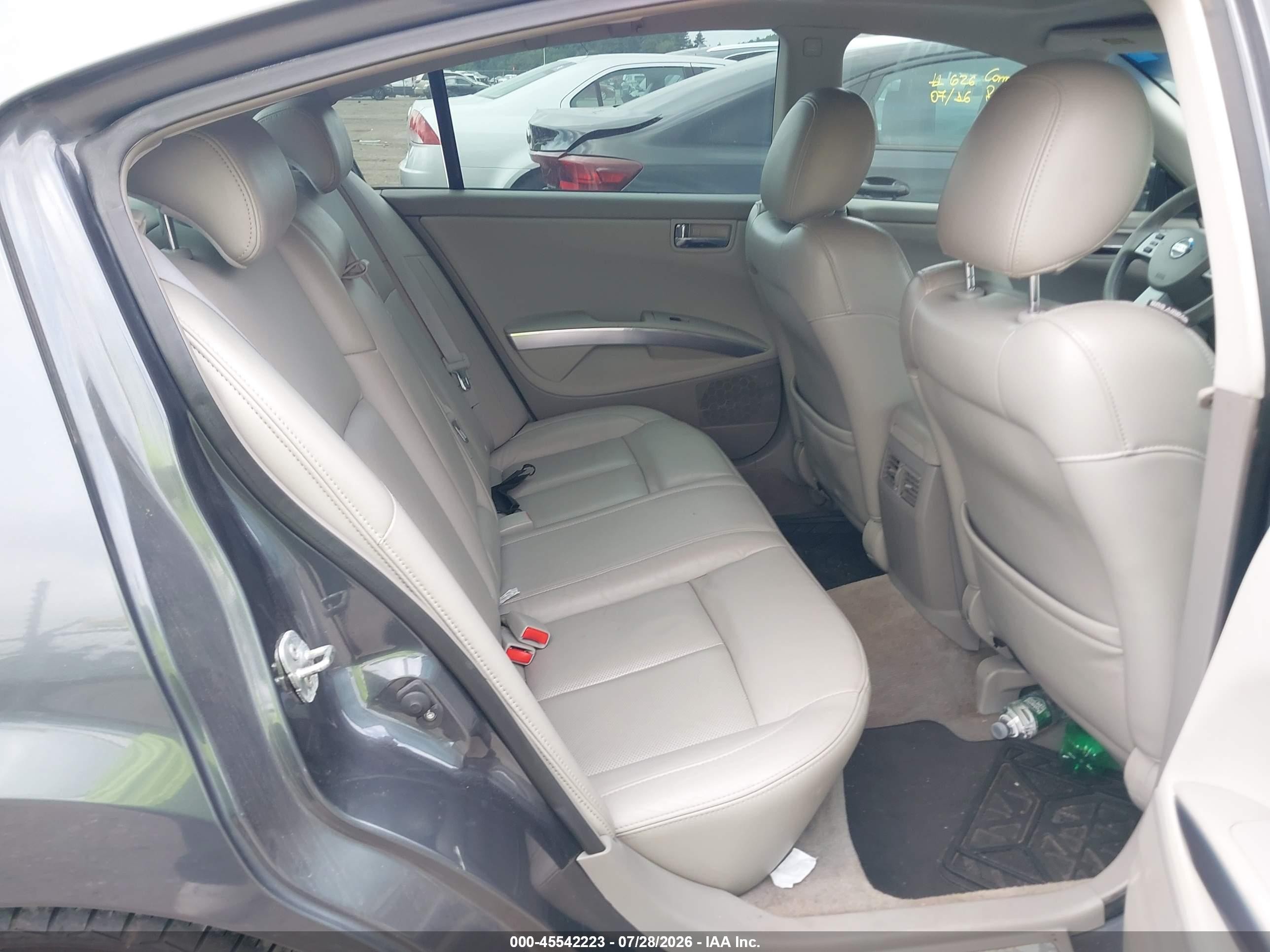 2008 Nissan Maxima 3.5 Se Gray vin: 1N4BA41E68C839030