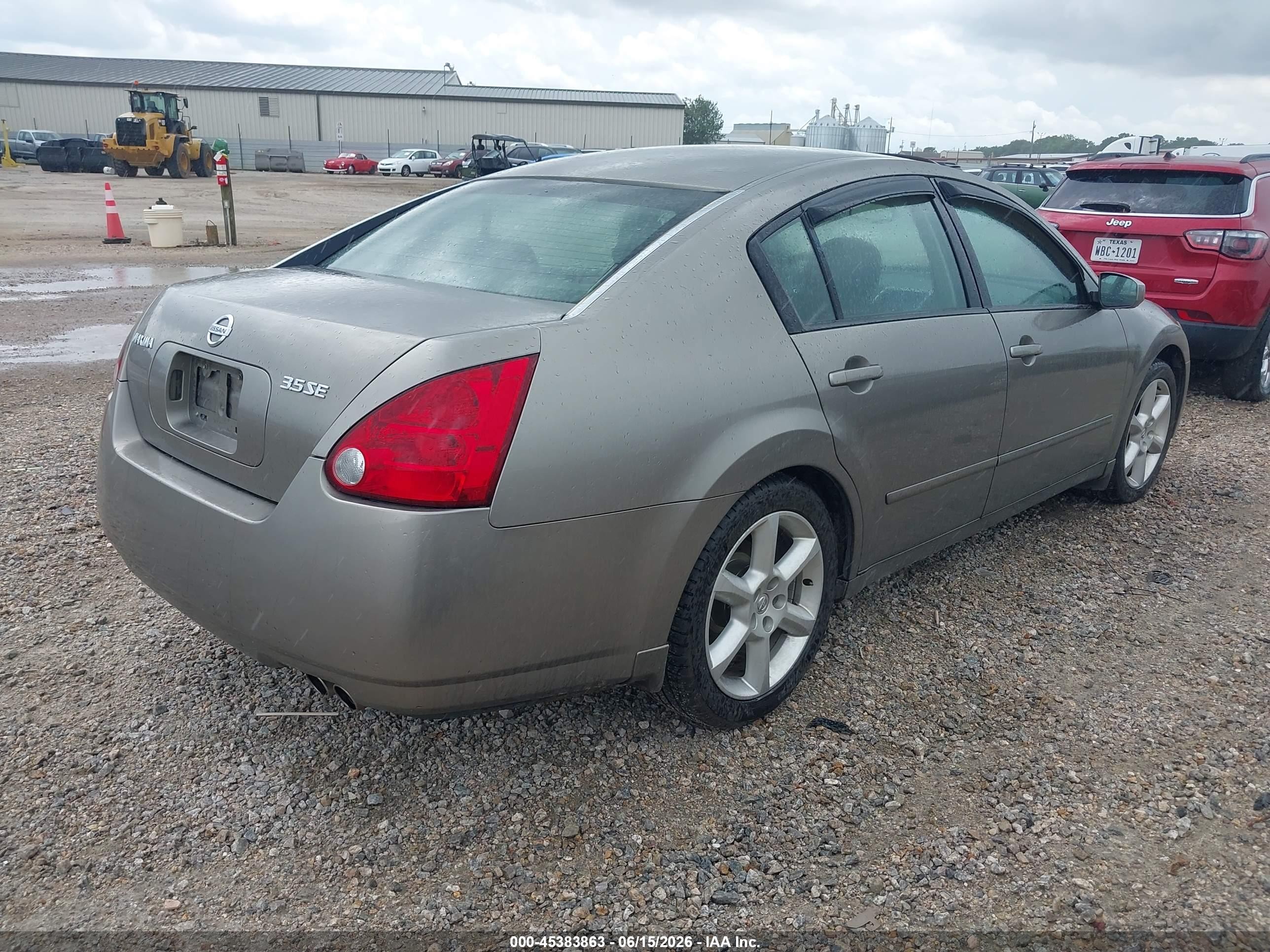 2004 Nissan Maxima 3.5 Se Золотой vin: 1N4BA41E74C813076