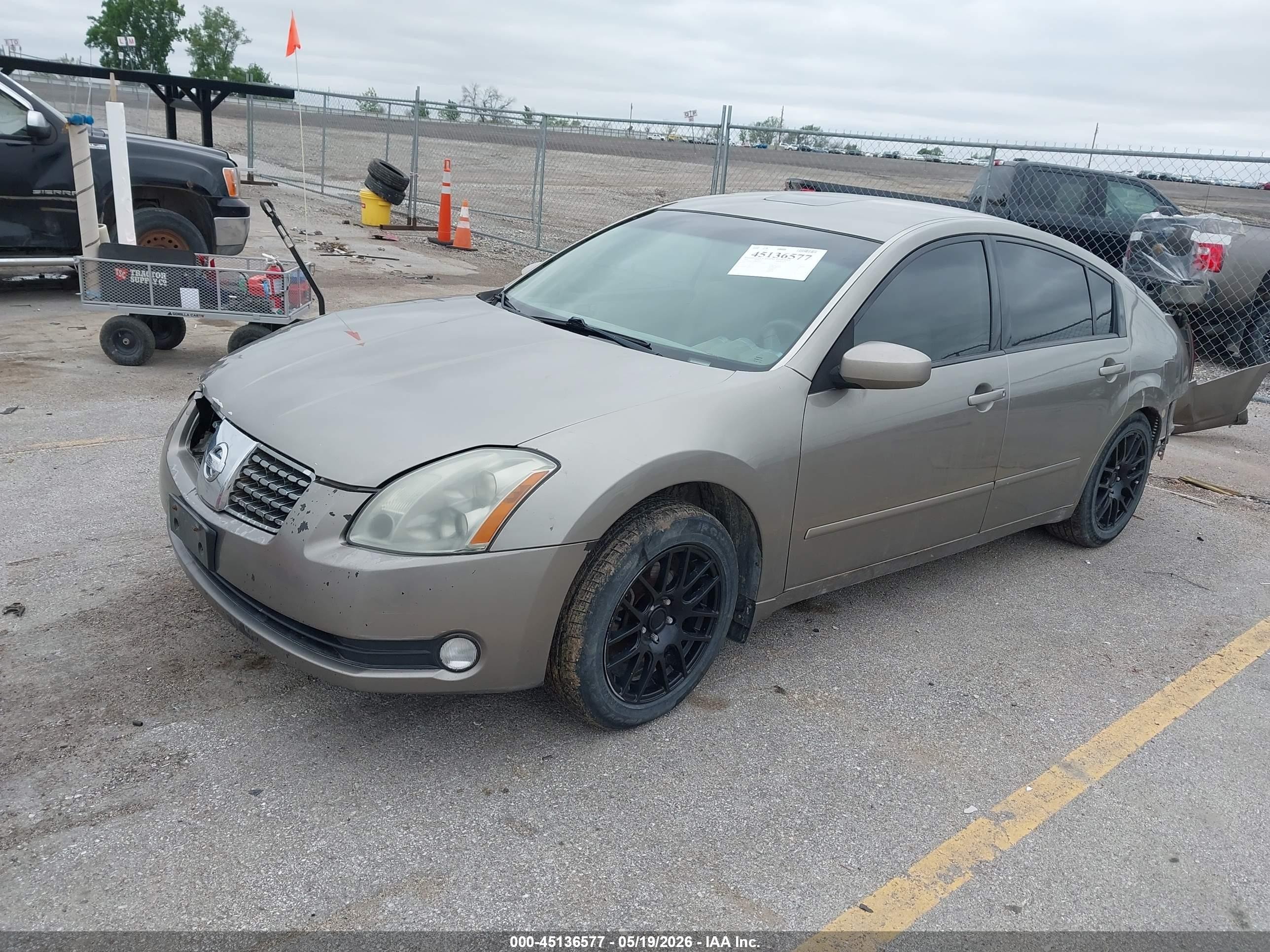 2004 Nissan Maxima 3.5 Sl Gray vin: 1N4BA41E74C820903