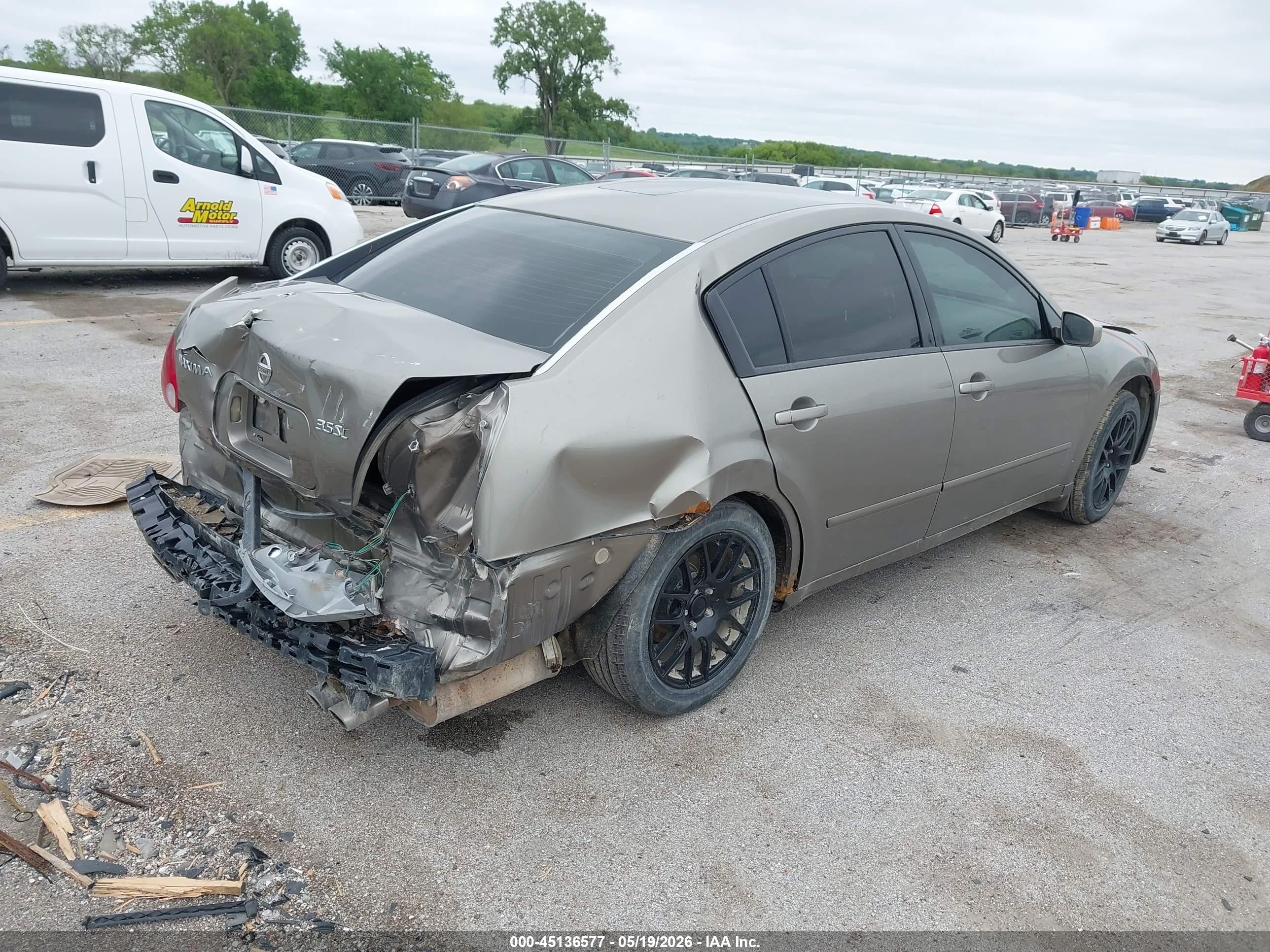2004 Nissan Maxima 3.5 Sl Gray vin: 1N4BA41E74C820903
