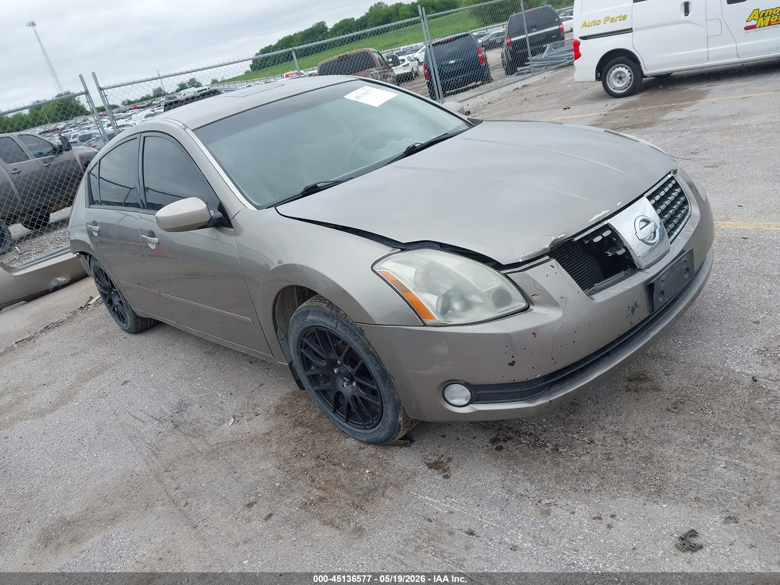 2004 Nissan Maxima 3.5 Sl Gray vin: 1N4BA41E74C820903