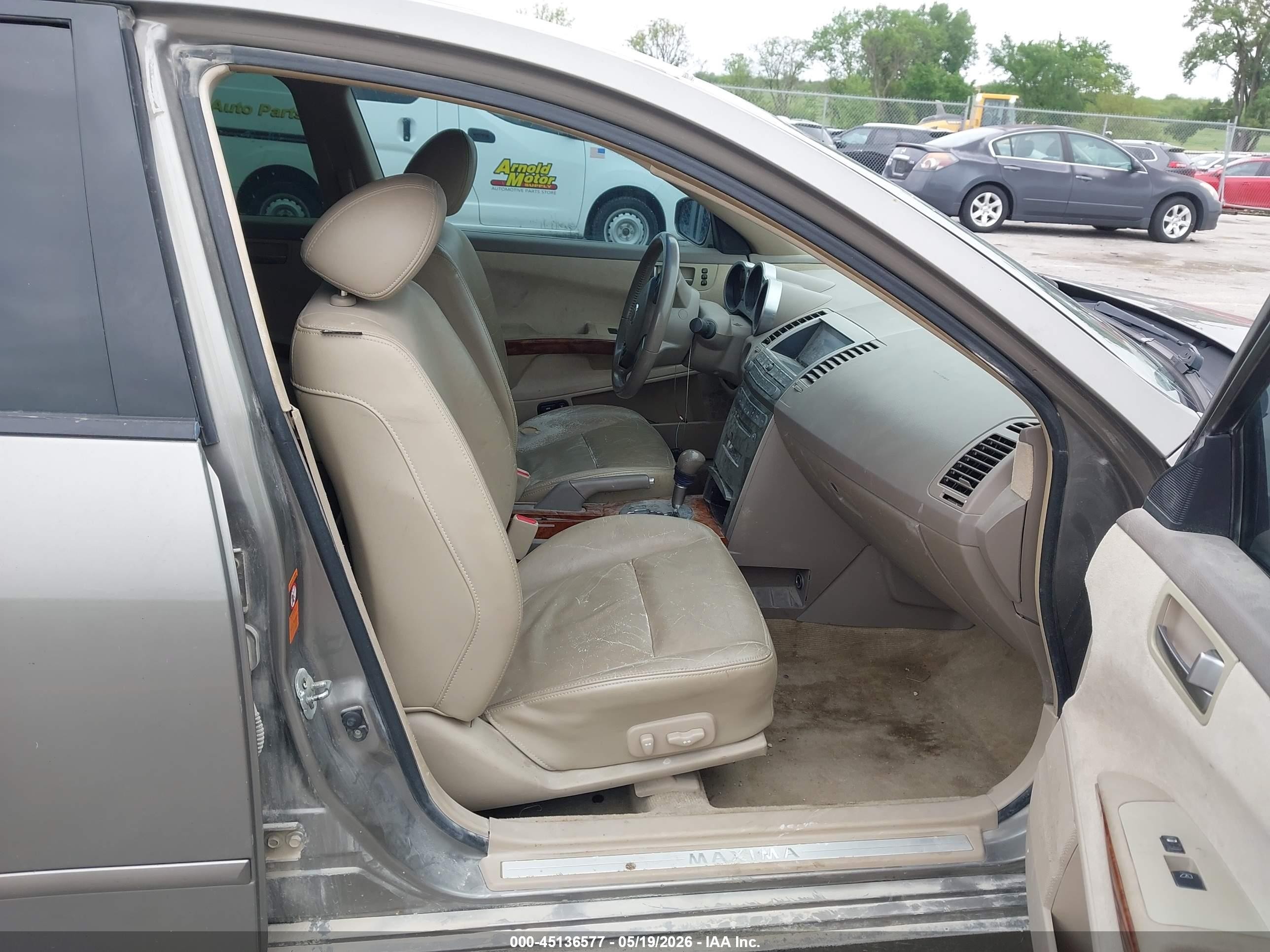 2004 Nissan Maxima 3.5 Sl Gray vin: 1N4BA41E74C820903