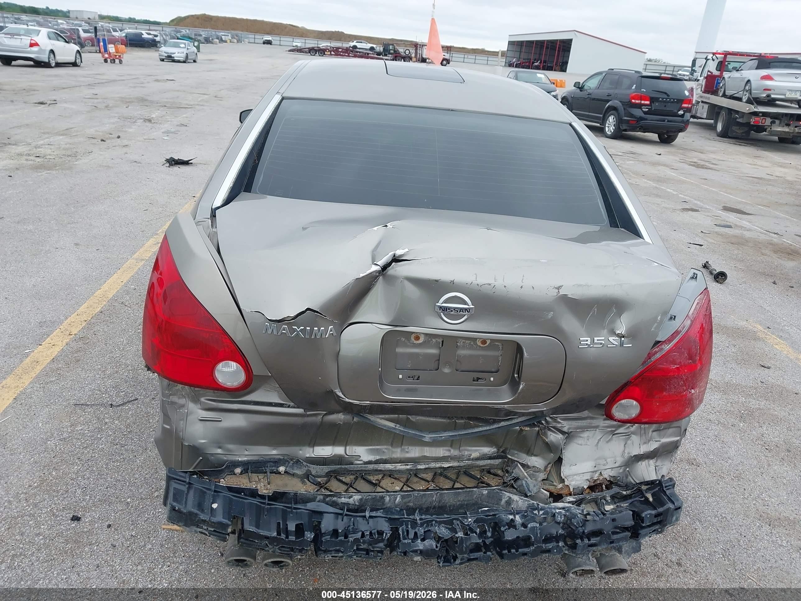 2004 Nissan Maxima 3.5 Sl Gray vin: 1N4BA41E74C820903