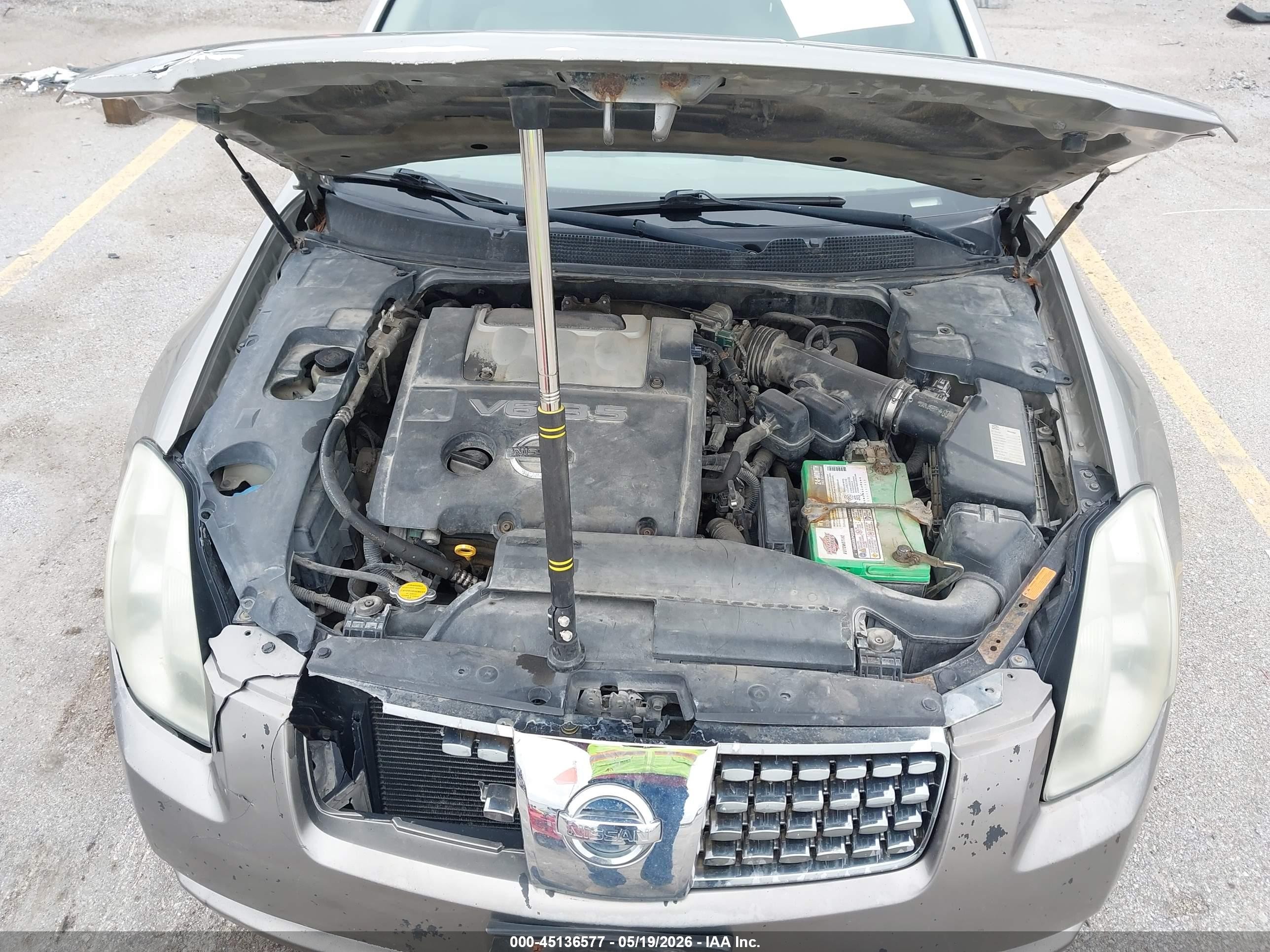 2004 Nissan Maxima 3.5 Sl Gray vin: 1N4BA41E74C820903