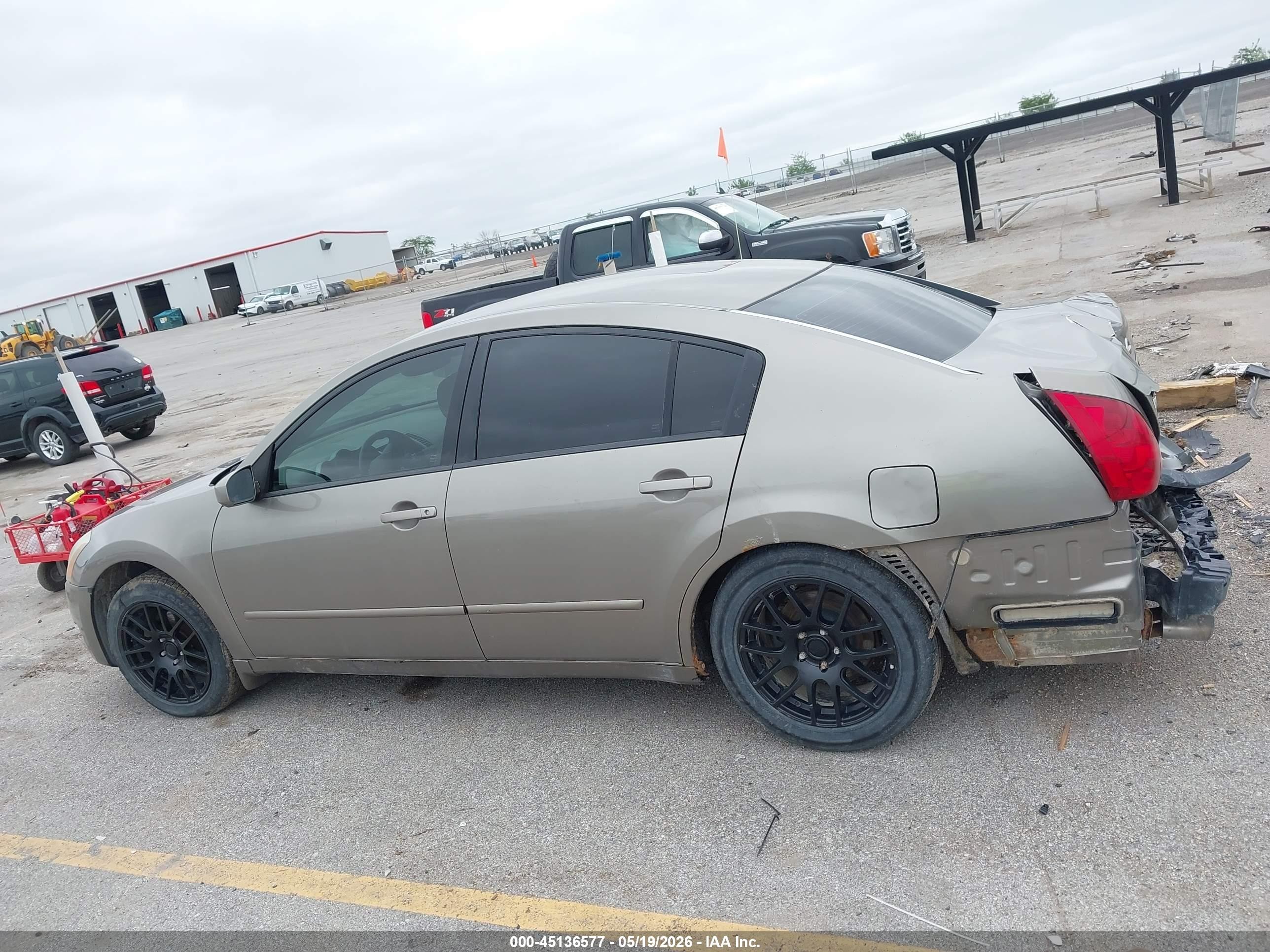 2004 Nissan Maxima 3.5 Sl Gray vin: 1N4BA41E74C820903