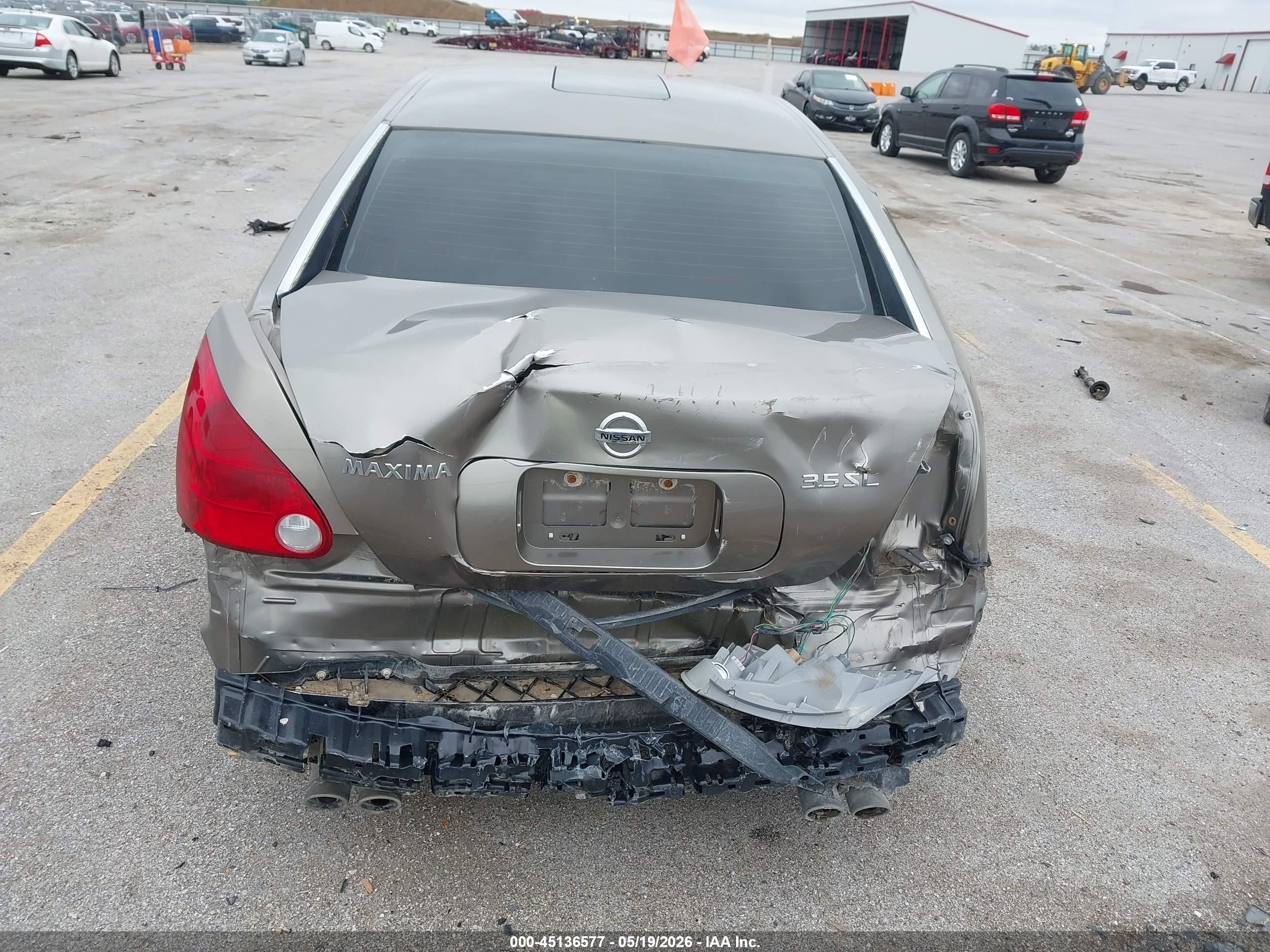 2004 Nissan Maxima 3.5 Sl Gray vin: 1N4BA41E74C820903