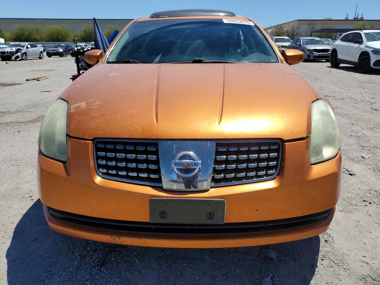 2004 Nissan Maxima Se/sl Orange vin: 1N4BA41E74C823042